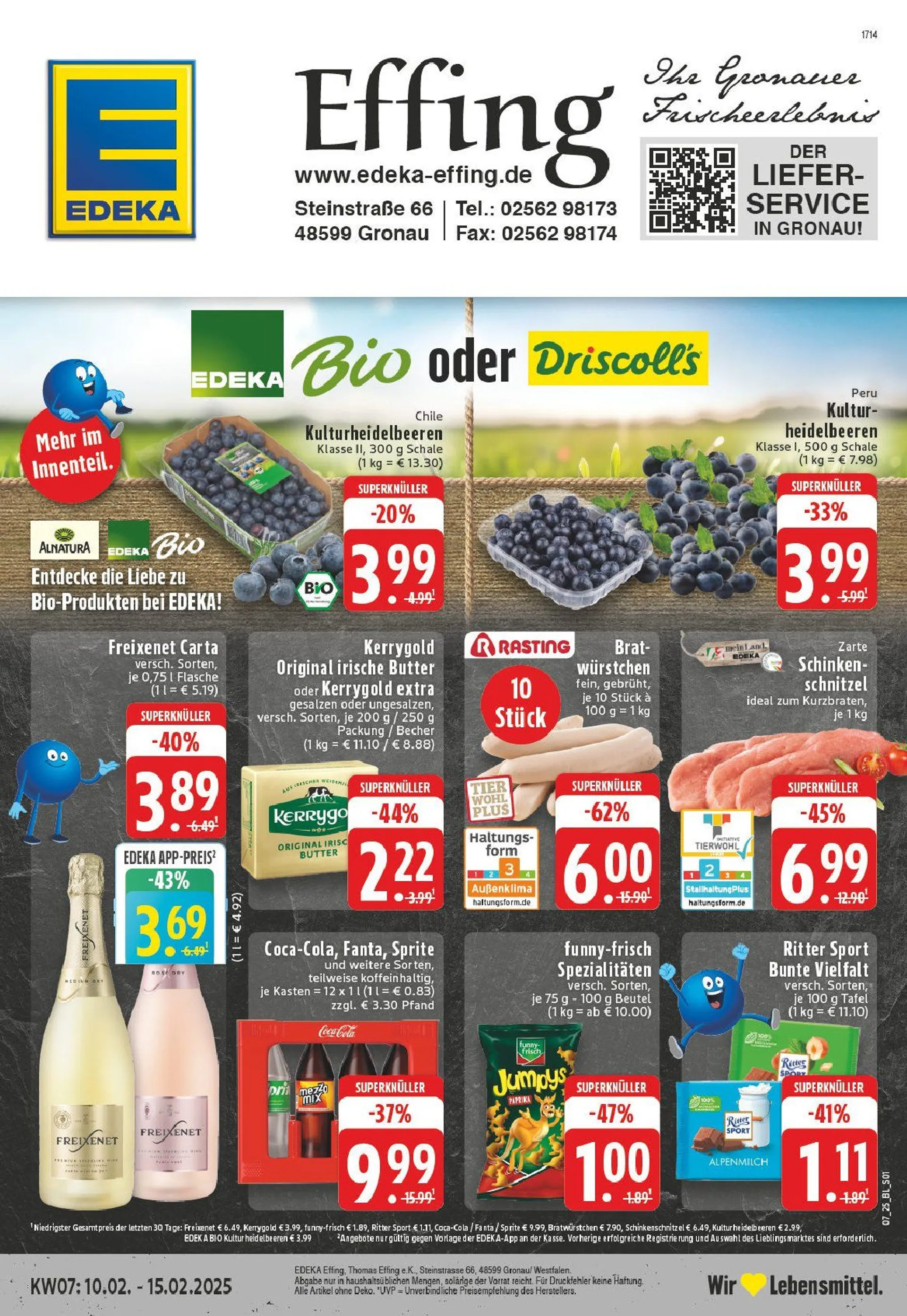 Edeka Prospekt von 10. Februar bis 15. Februar 2025 - Prospekt seite 