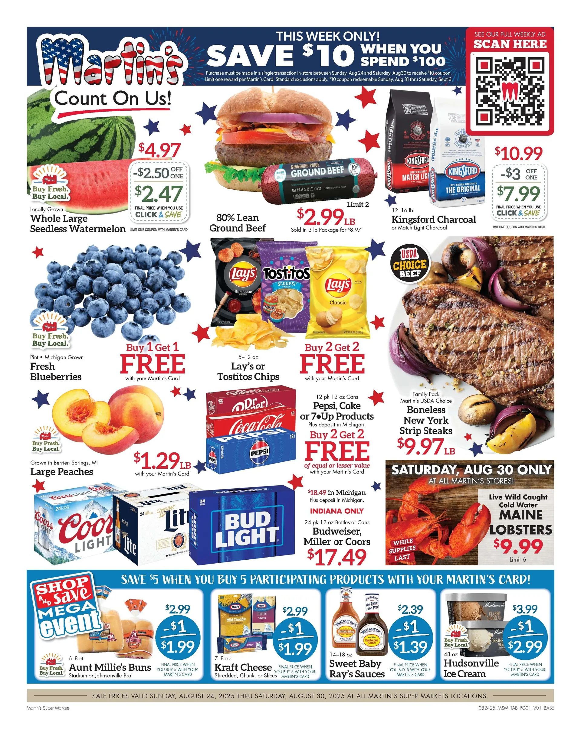 Weekly ad Martin’s weekly ads from August 24 to August 30 2025 - Page 1
