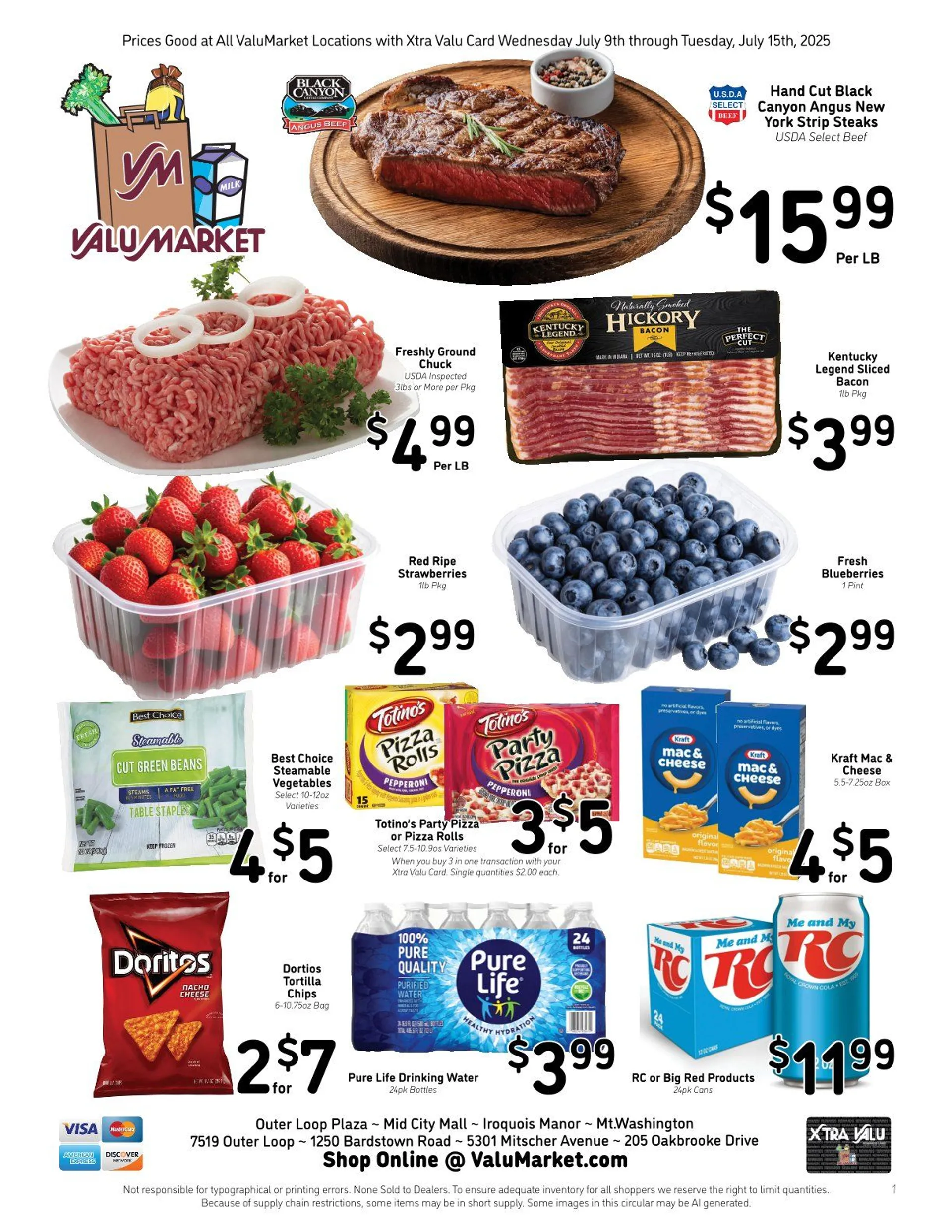 Weekly ad ValuMarket weekly ads from July 9 to July 15 2025 - Page 