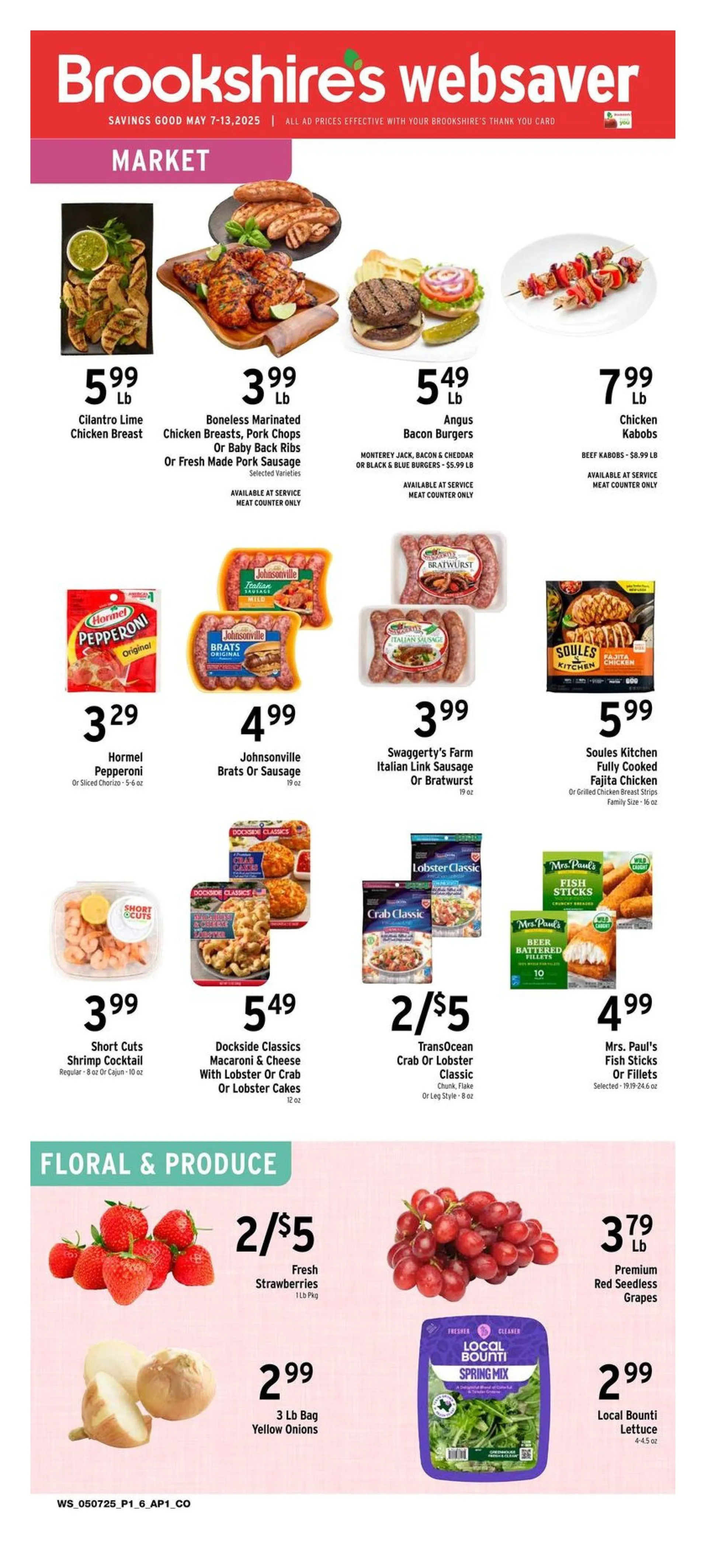 Weekly ad Brookshires Sales from May 8 to May 13 2025 - Page 