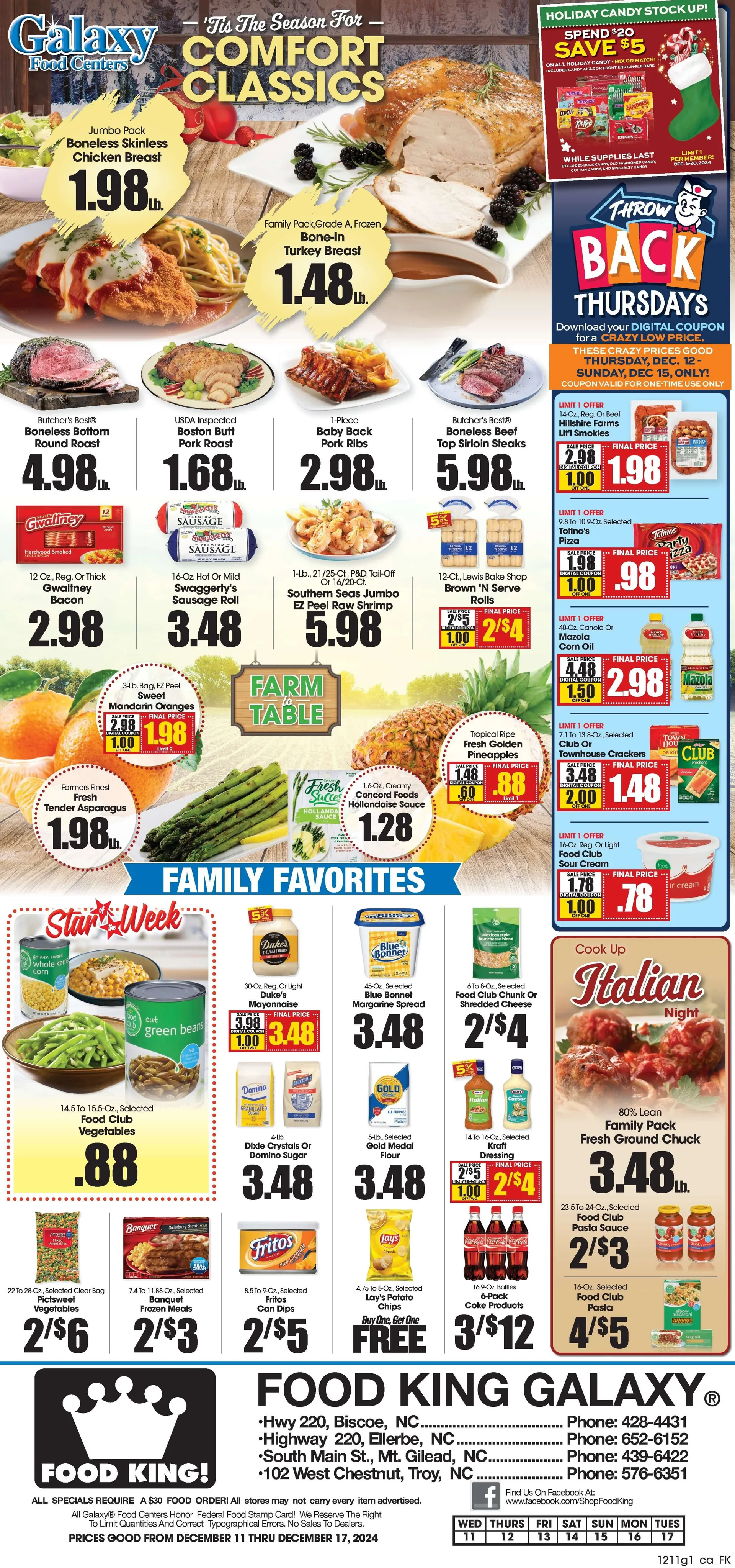 Weekly ad Food King Weekly Ad from December 11 to December 17 2024 - Page 