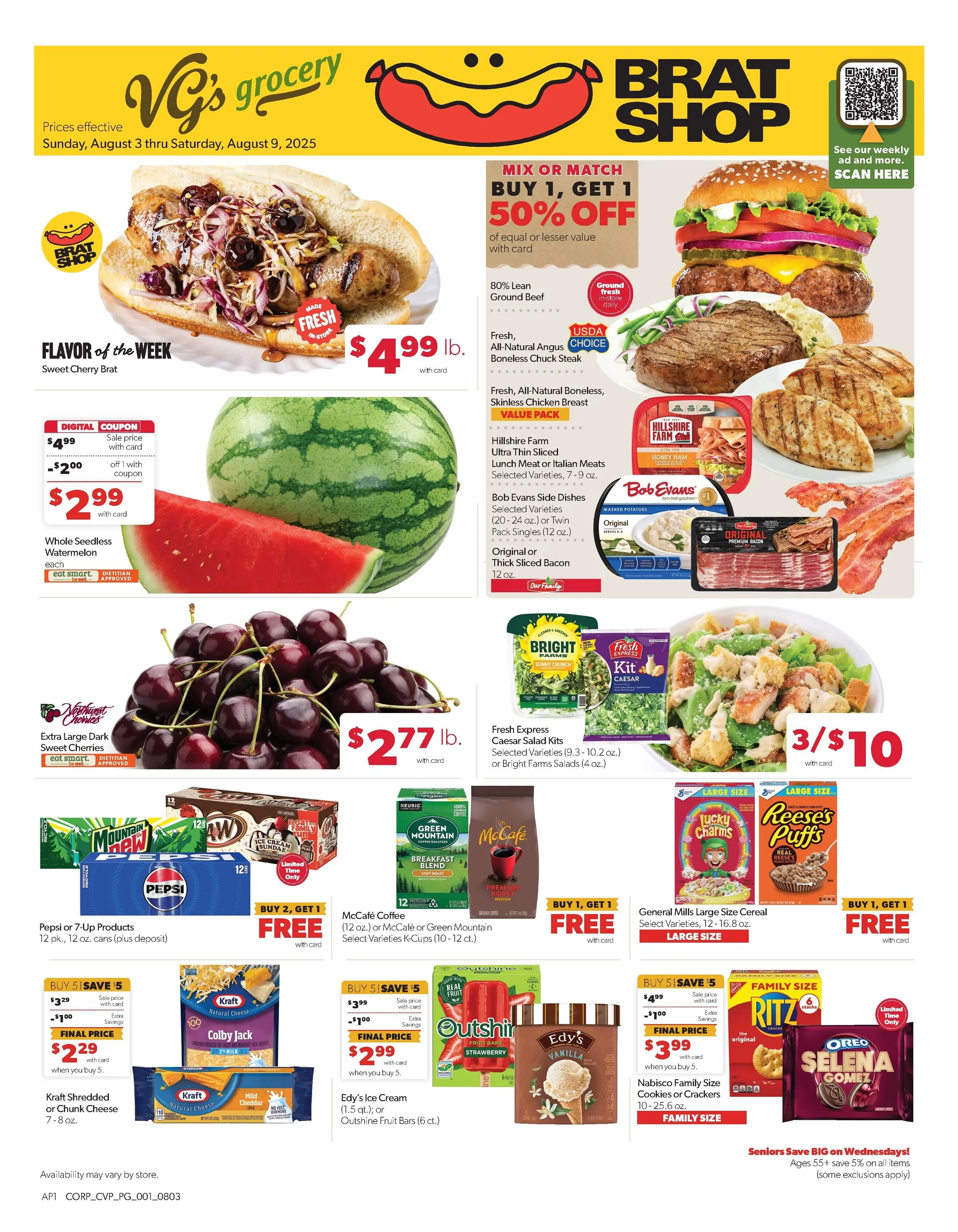 Weekly ad VG's Sales from August 3 to August 9 2025 - Page 1