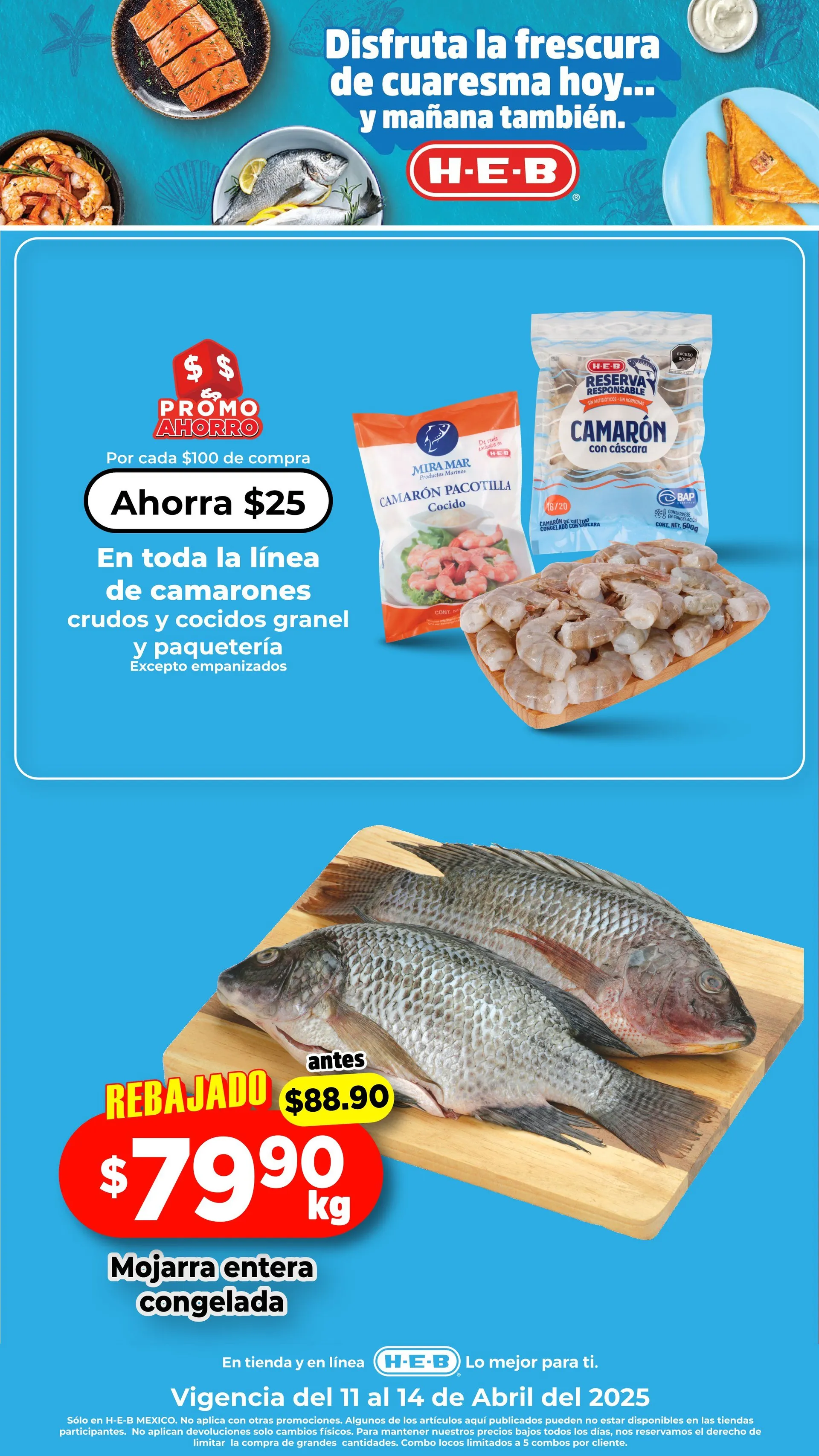 Catálogo de  H-E-B Ofertas 11 de abril al 15 de abril 2025 - Pagina 