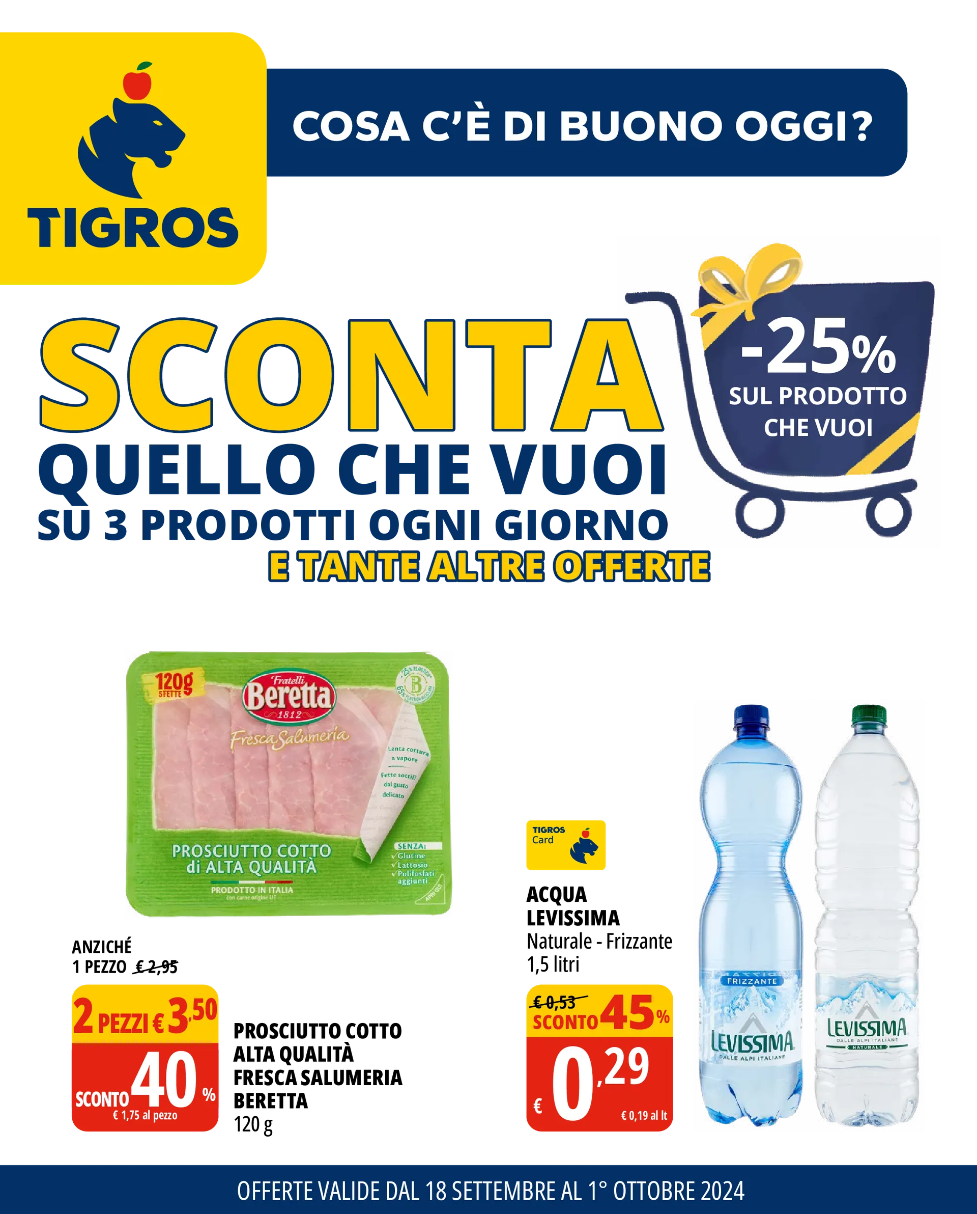 Tigros Offerta da 18 settembre a 1 ottobre di 2024 - Pagina del volantino 