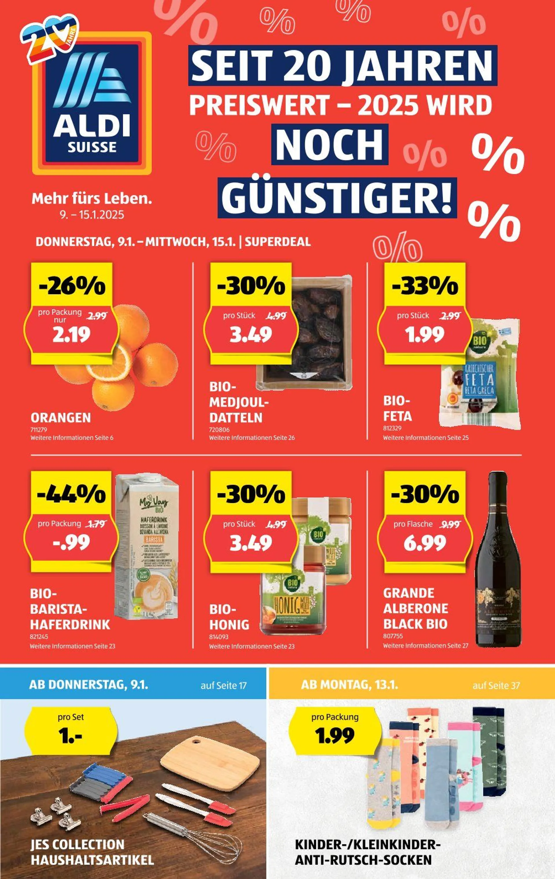 Aldi Prospekte von 16. Januar bis 22. Januar 2025 - Prospekt seite  