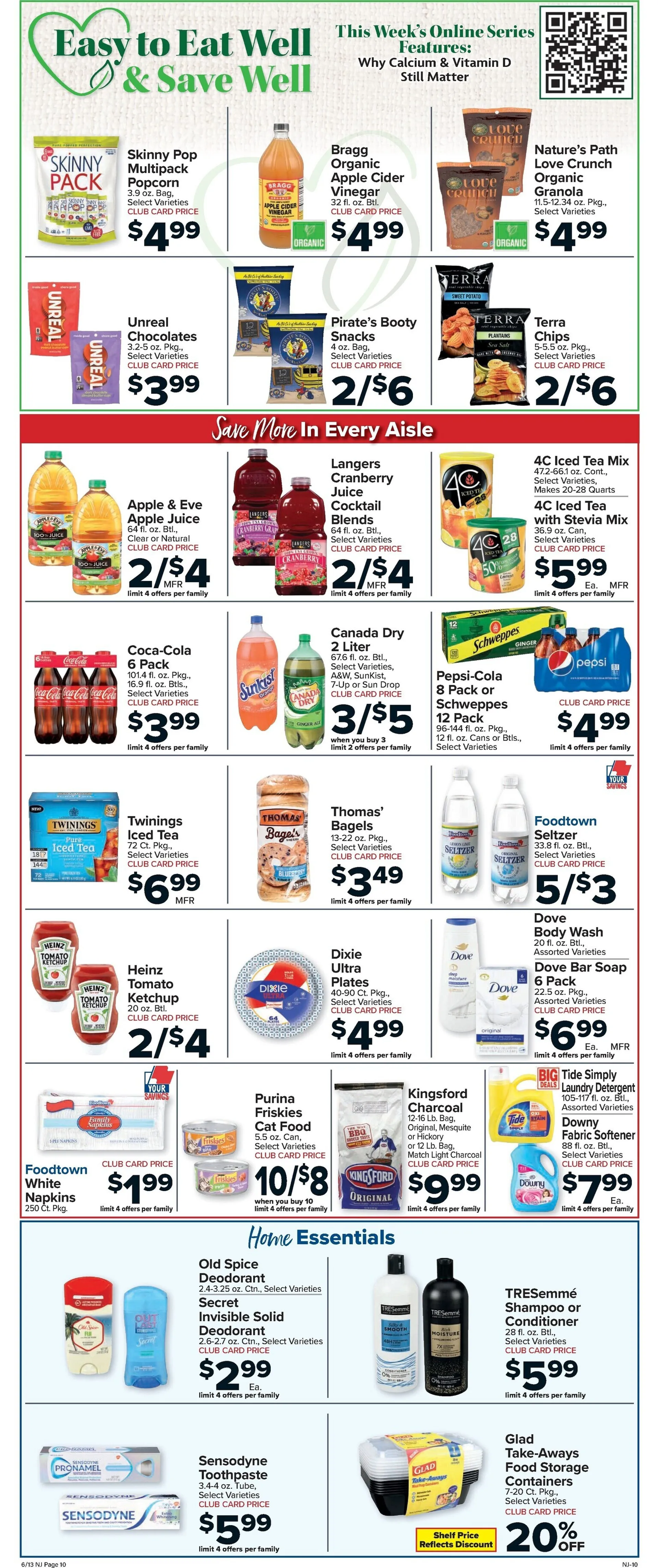Weekly ad Foodtown weekly ads from June 13 to June 19 2025 - Page 1