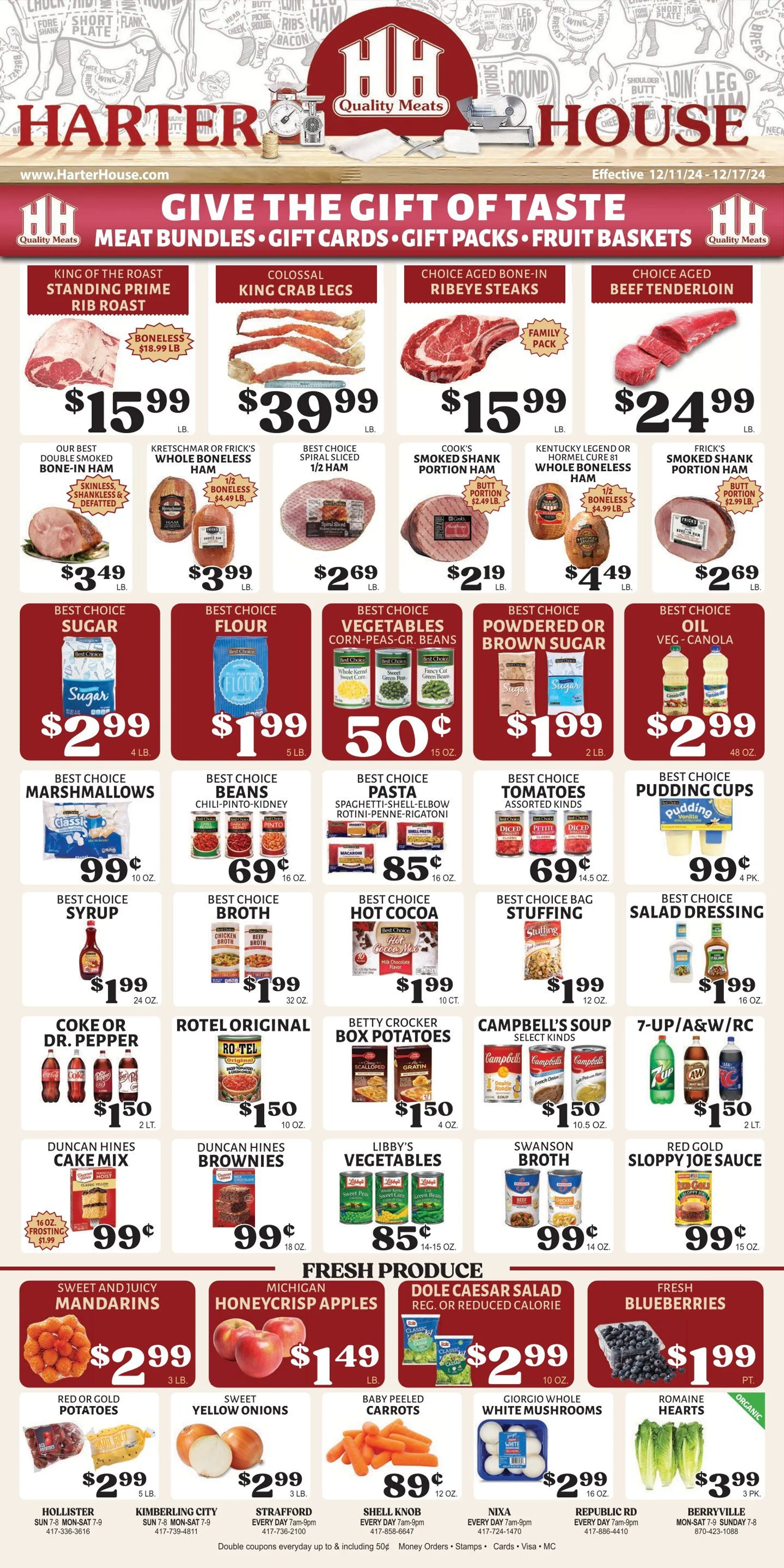 Weekly ad Harter House Deals from December 11 to December 17 2024 - Page 