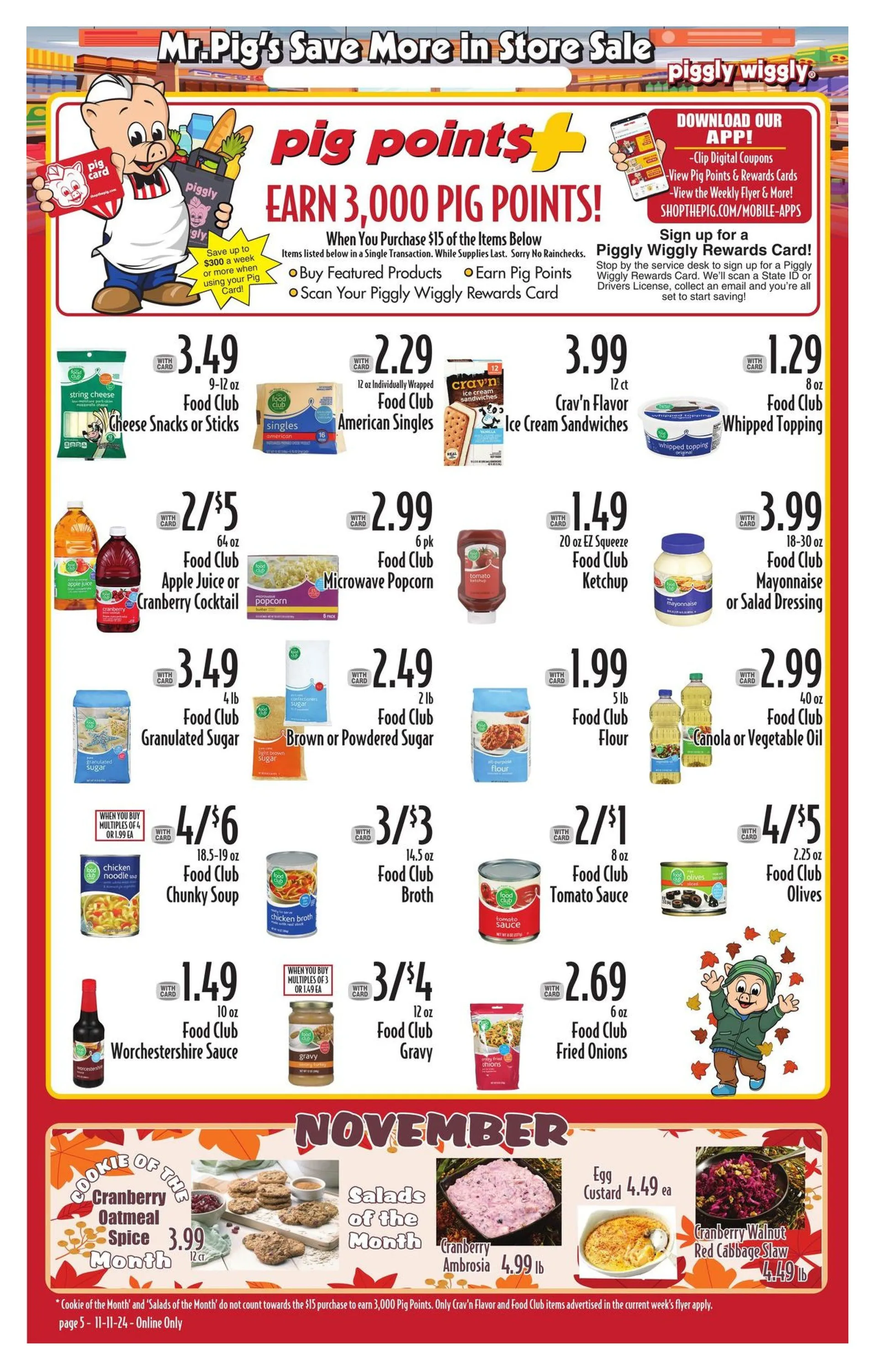 Weekly ad Piggly Wiggly Deals from November 13 to November 19 2024 - Page 