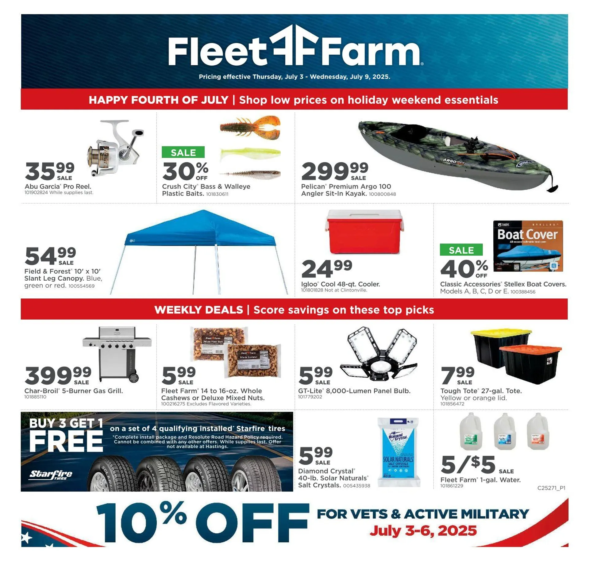 Weekly ad Fleet Farm  Sales from July 3 to July 9 2025 - Page 