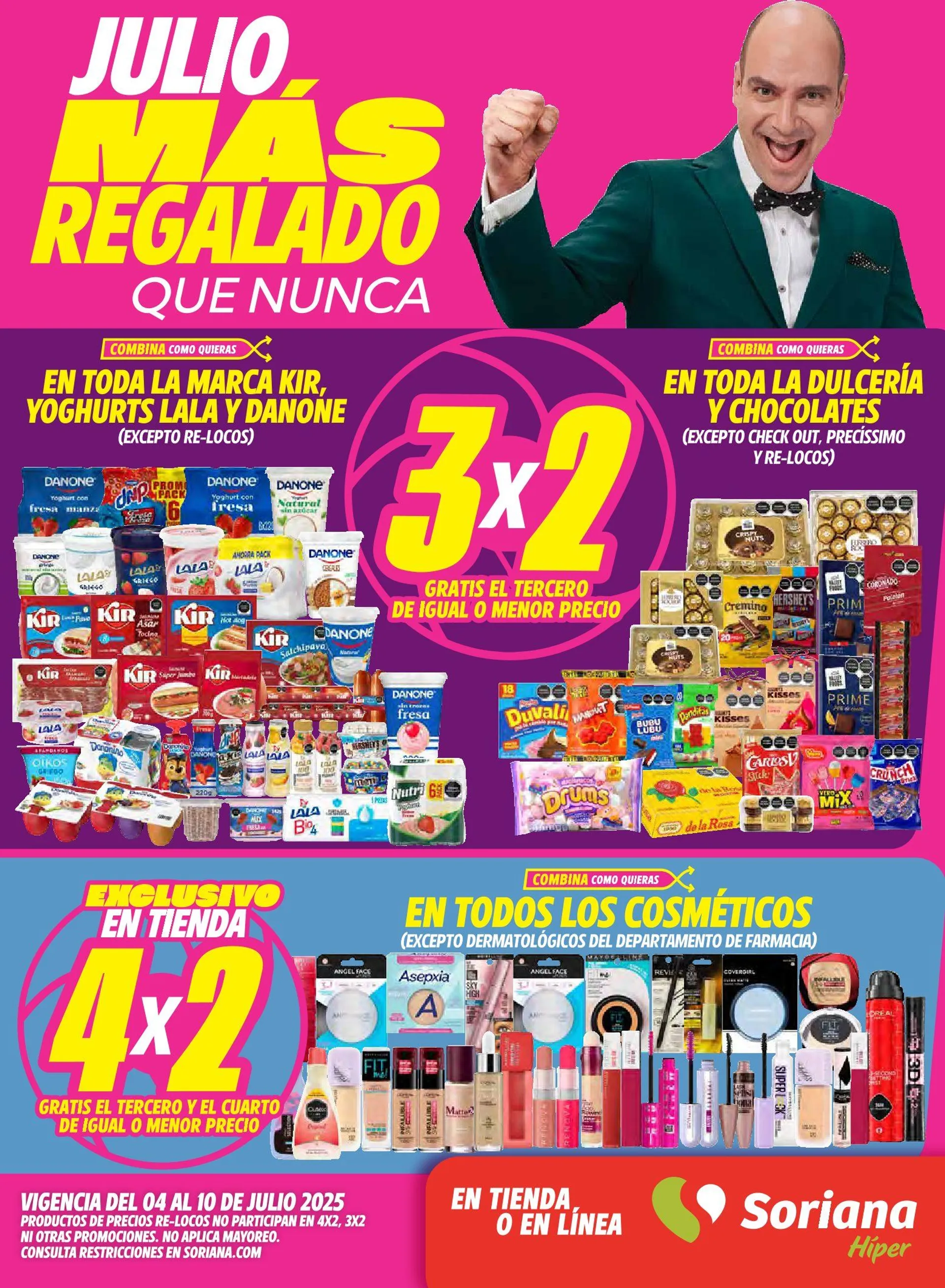 Catálogo de Soriana Ofertas 4 de julio al 10 de julio 2025 - Pagina 