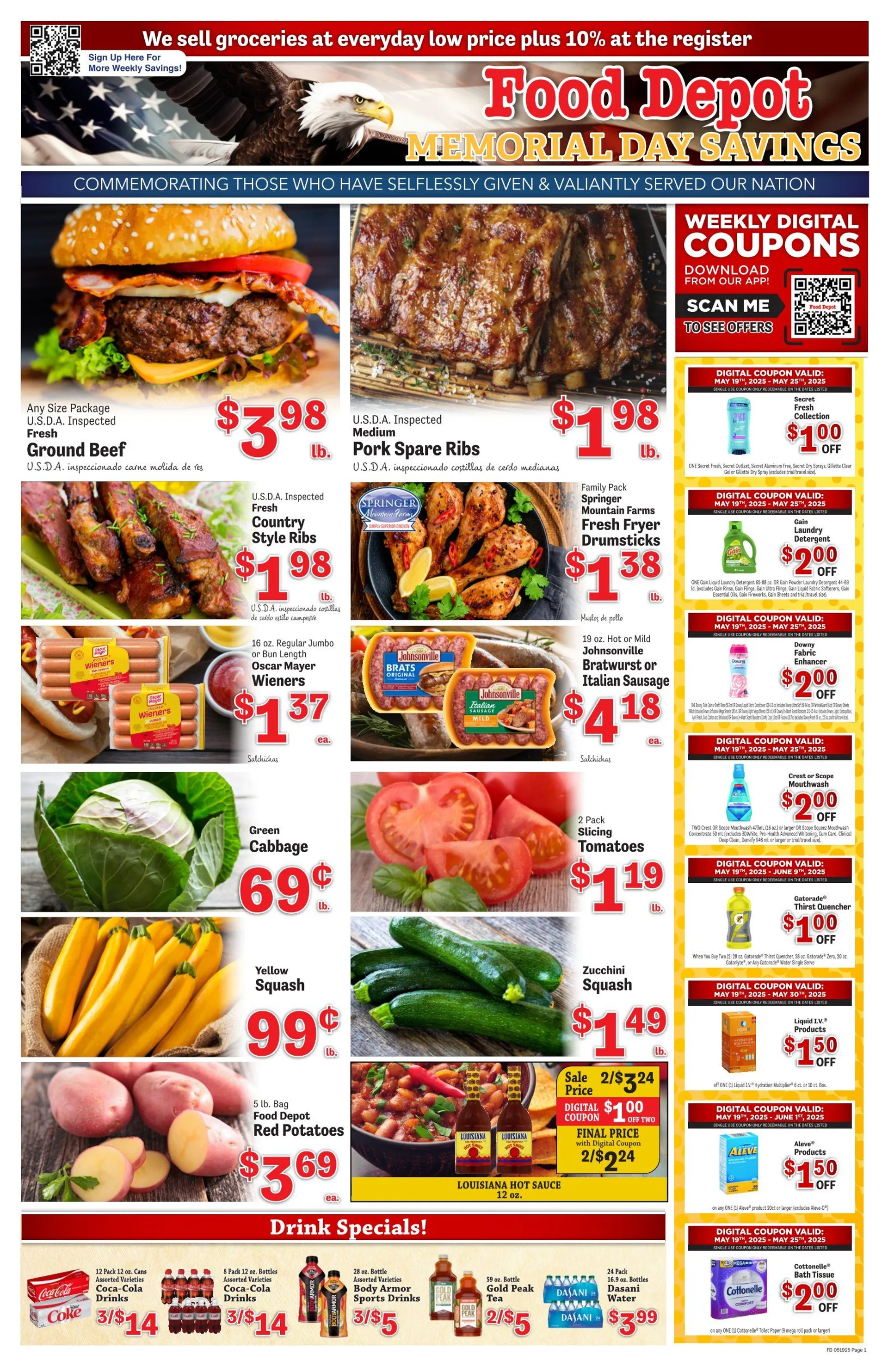 Weekly ad Food Depot Sales from May 19 to May 25 2025 - Page 