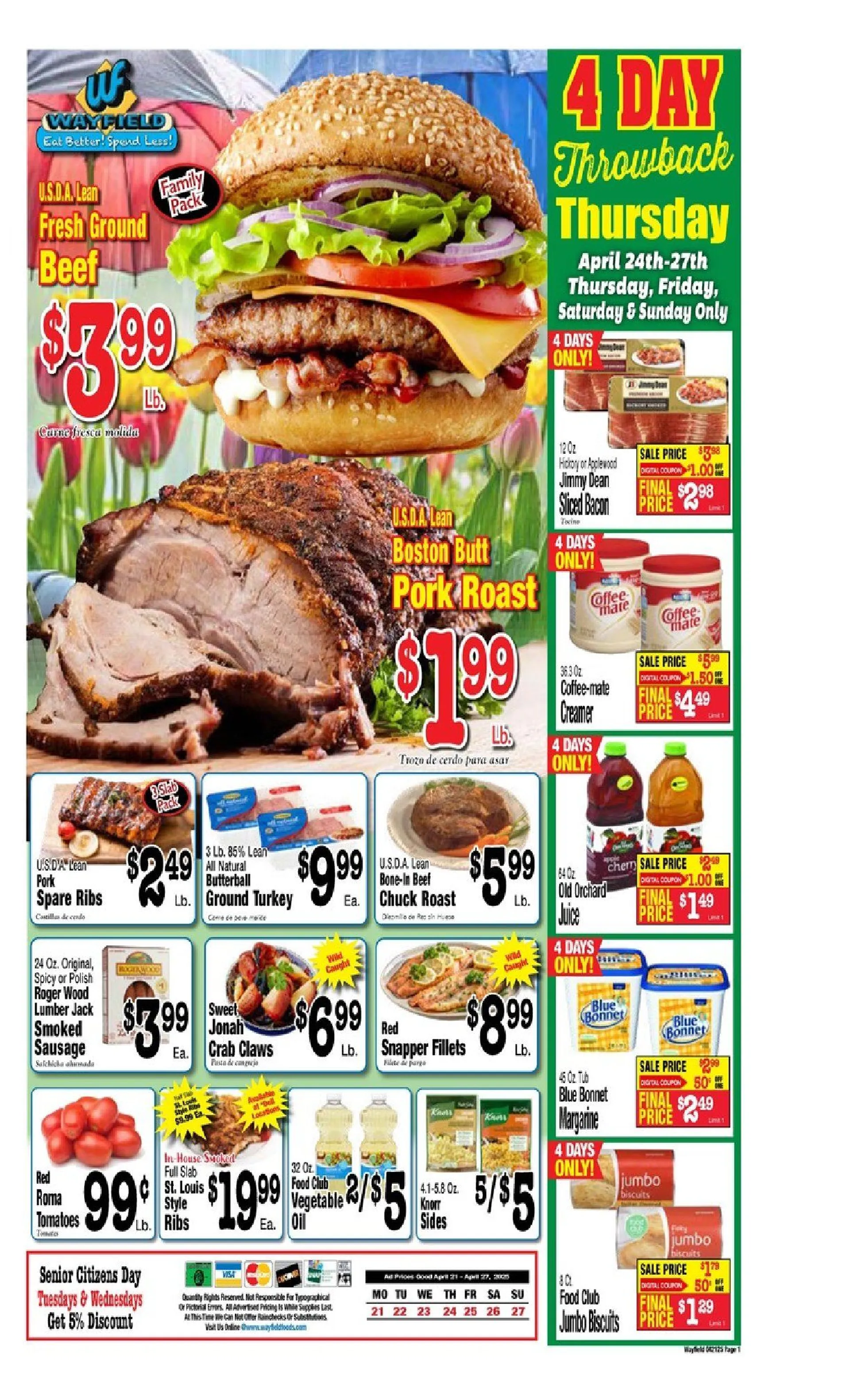 Weekly ad Weekly ads from April 21 to April 27 2025 - Page 