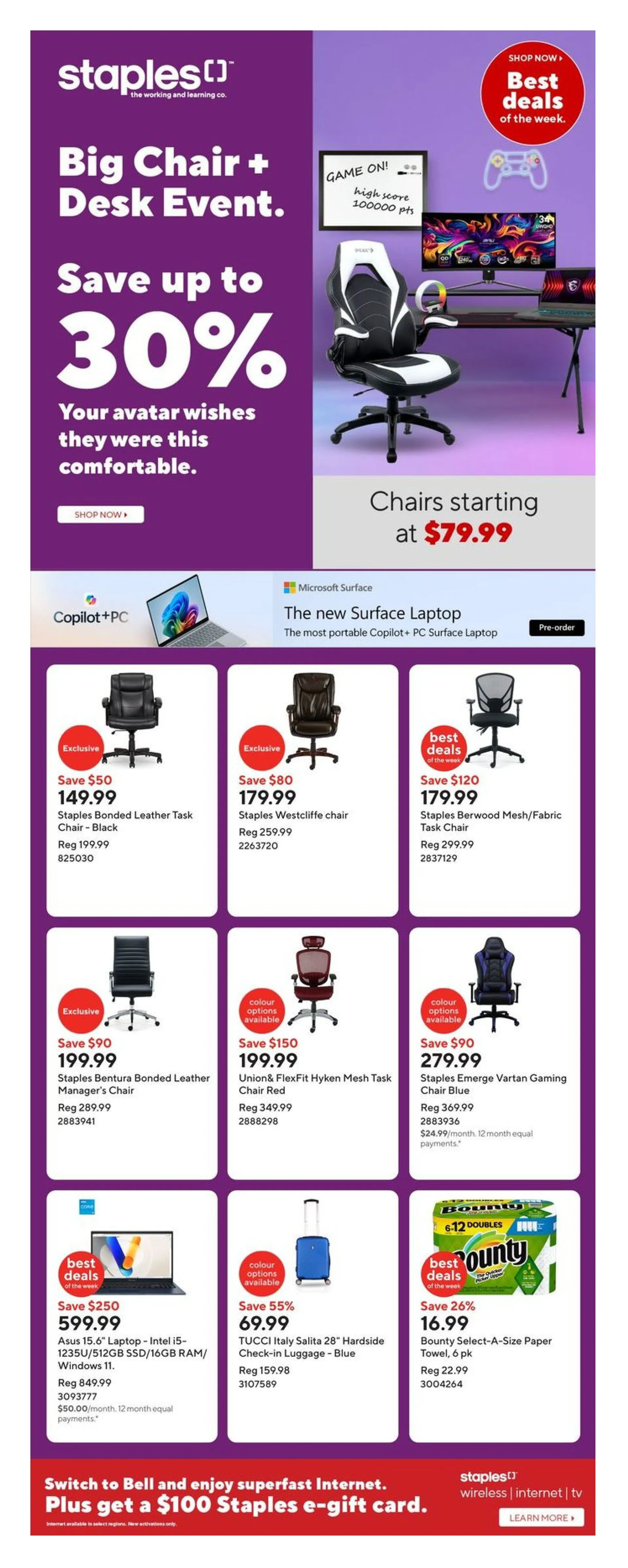 Staples Deals from May 16 to May 22 2025 - flyer page 