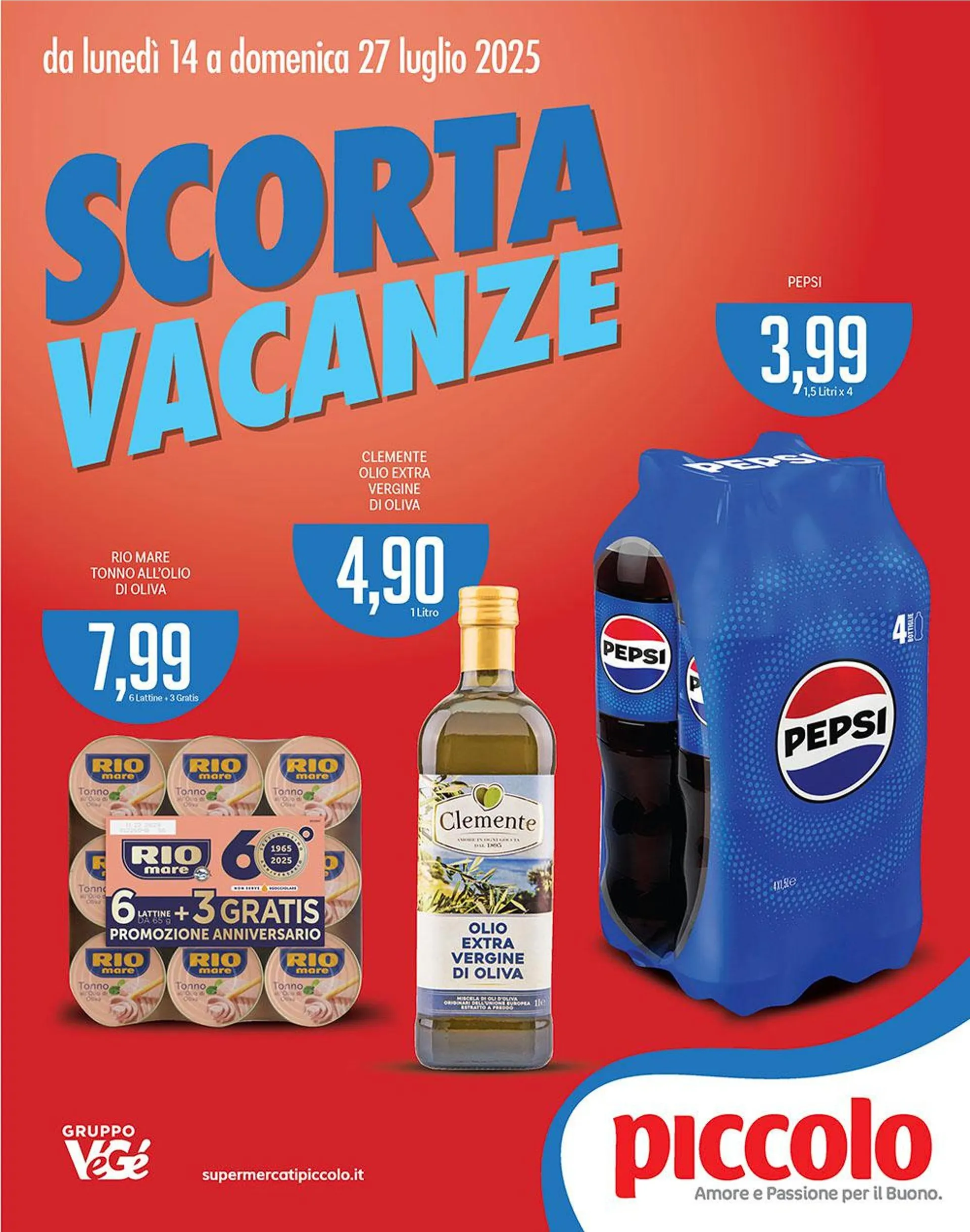 Volantini Piccolo da 14 luglio a 27 luglio di 2025 - Pagina del volantino 1