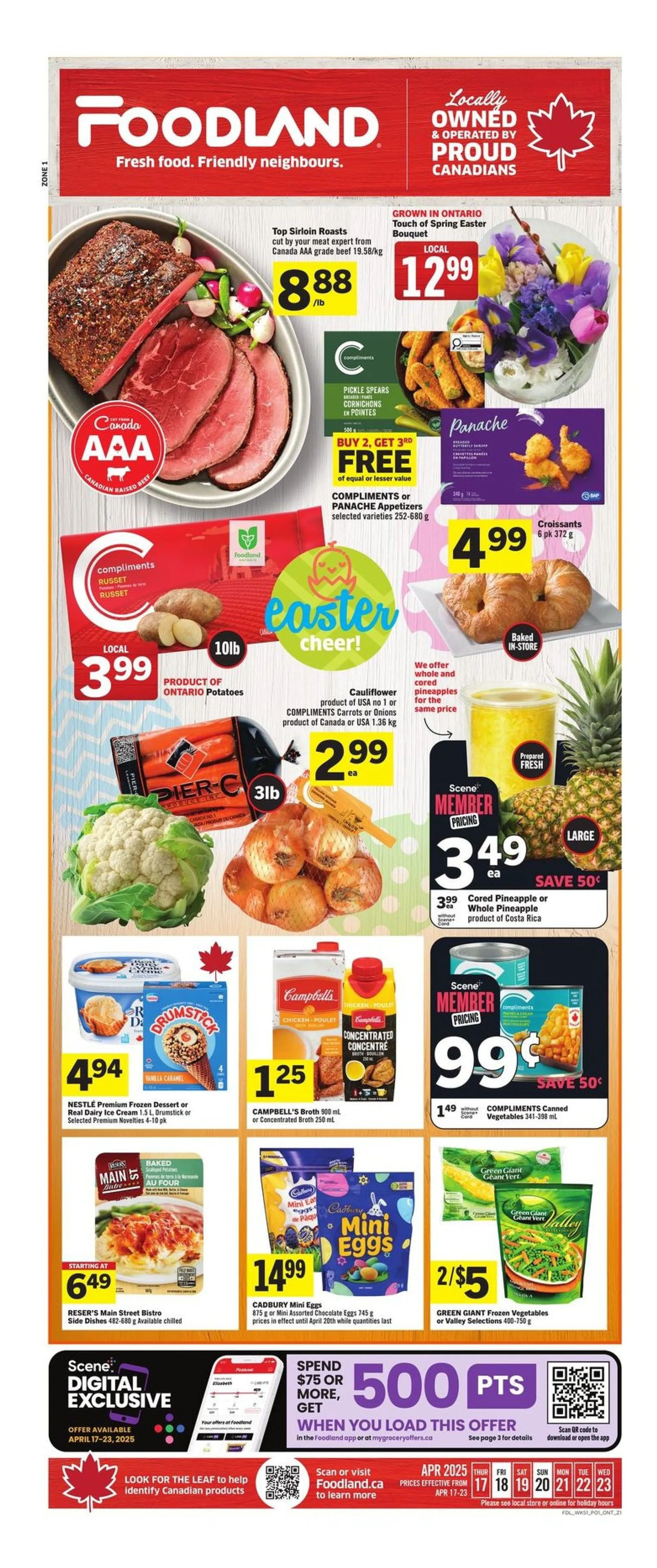Foodland flyers from April 24 to April 30 2025 - flyer page 