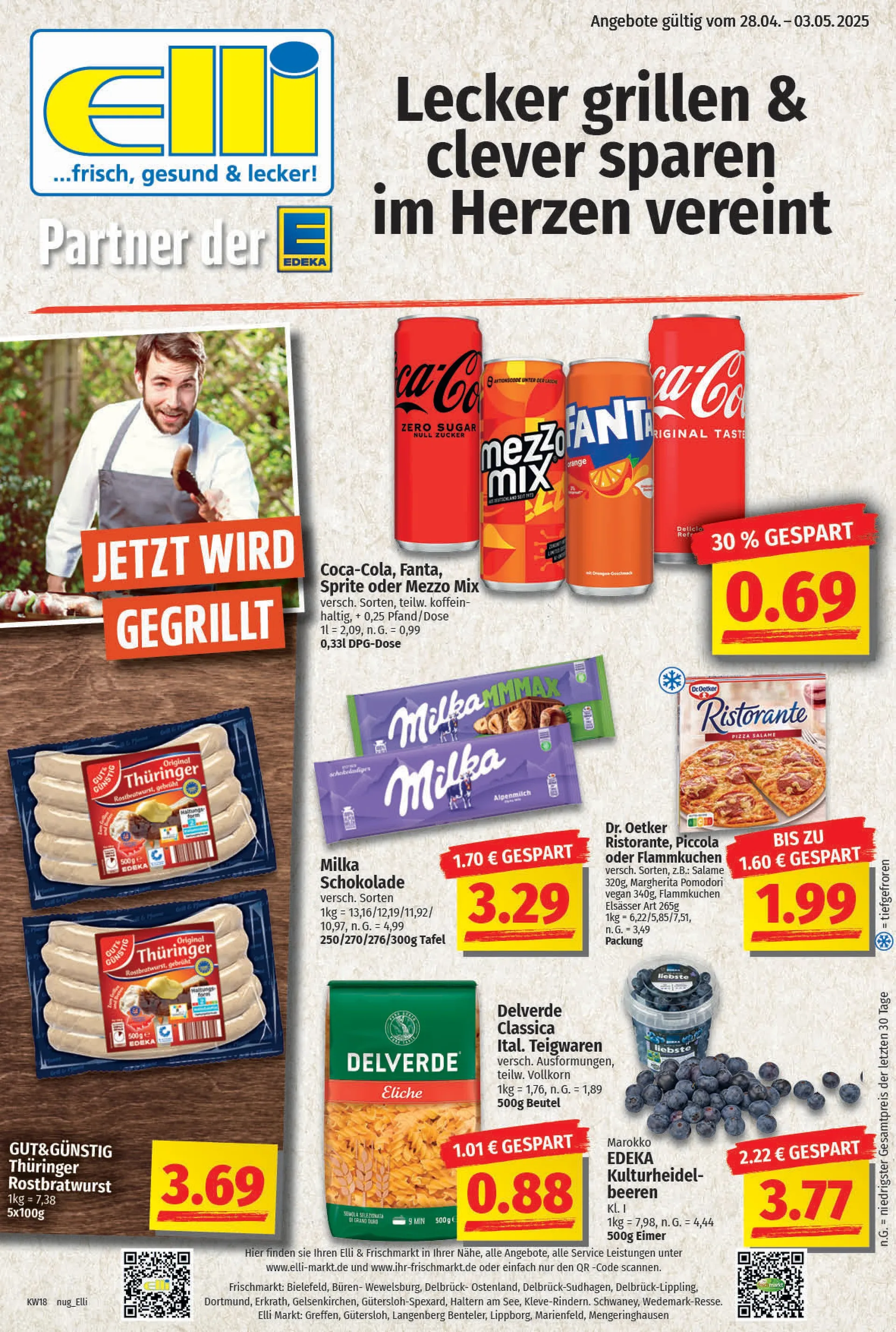 Elli Markt Prospekte von 28. April bis 3. Mai 2025 - Prospekt seite 