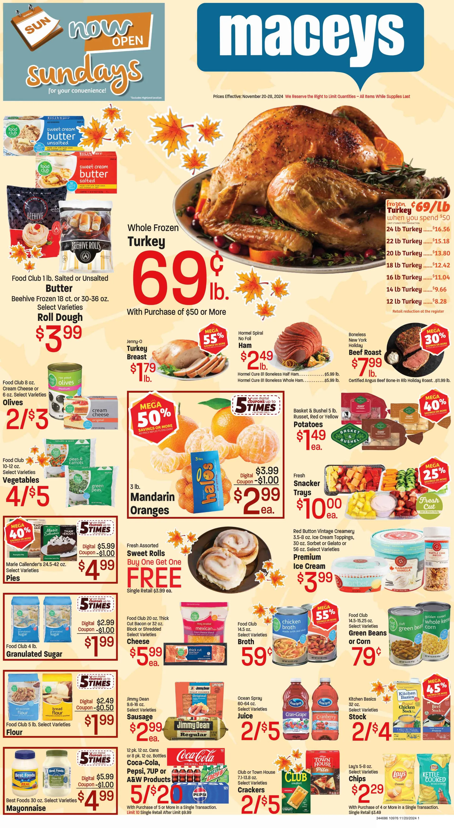 Weekly ad Macey's Weekly Ad from November 20 to November 28 2024 - Page 