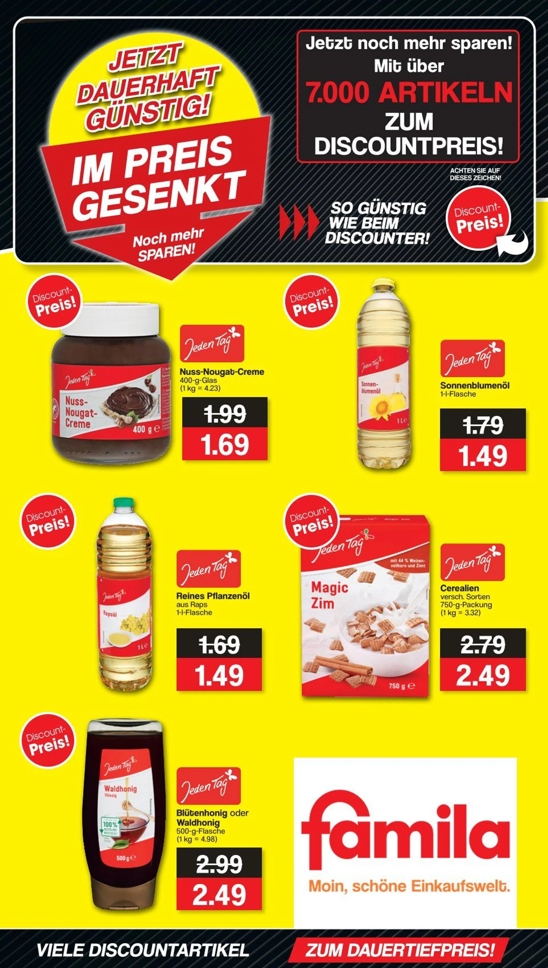 Famila Angebote von 4. April bis 26. April 2025 - Prospekt seite 