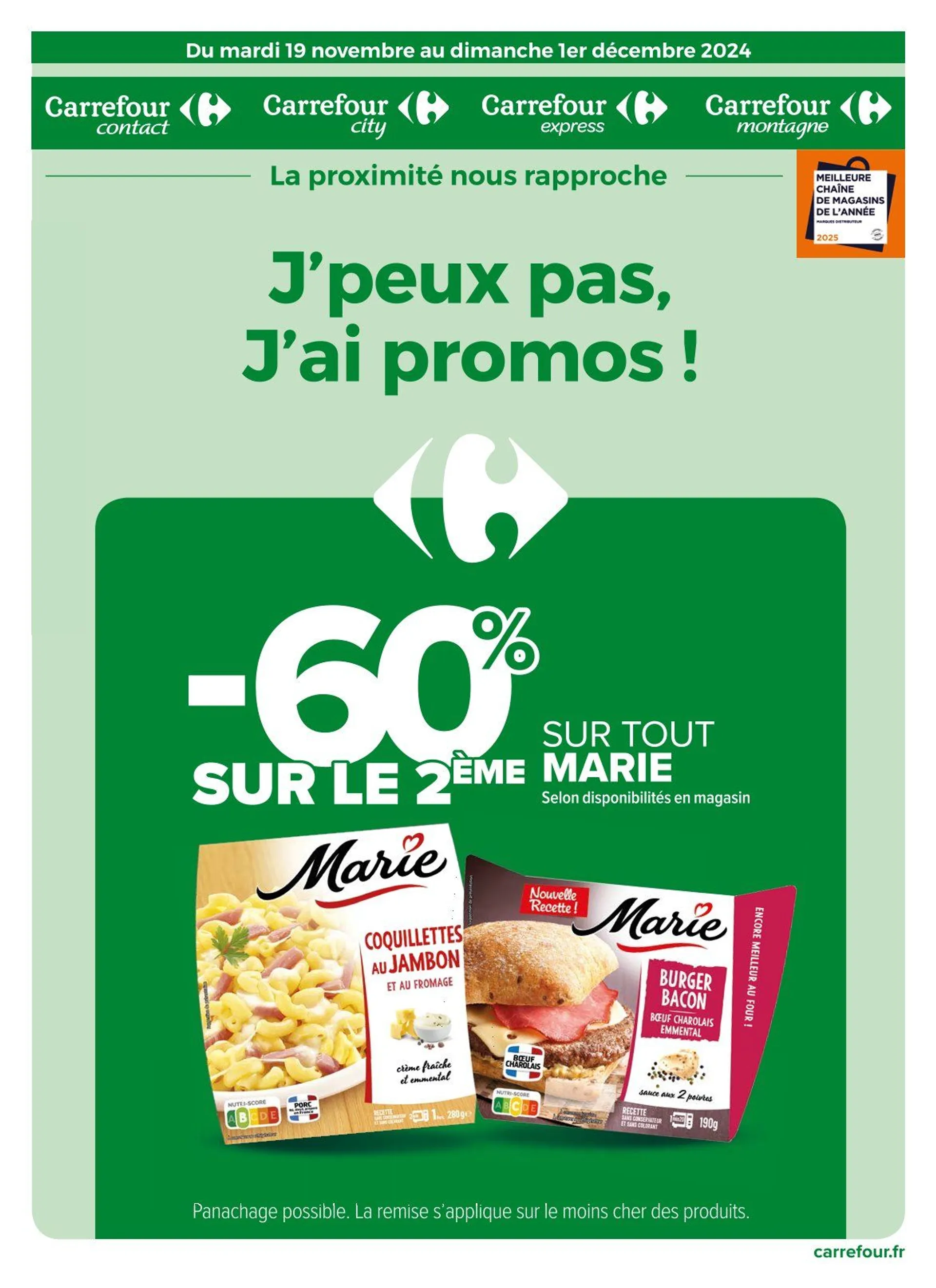 Carrefour Brochures Offres du 19 novembre au 1 décembre 2024 - Catalogue page 