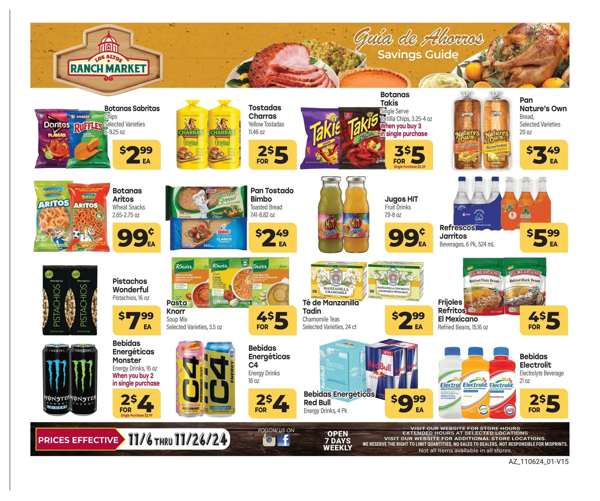 Weekly ad Weekly Ad from November 6 to November 26 2024 - Page 