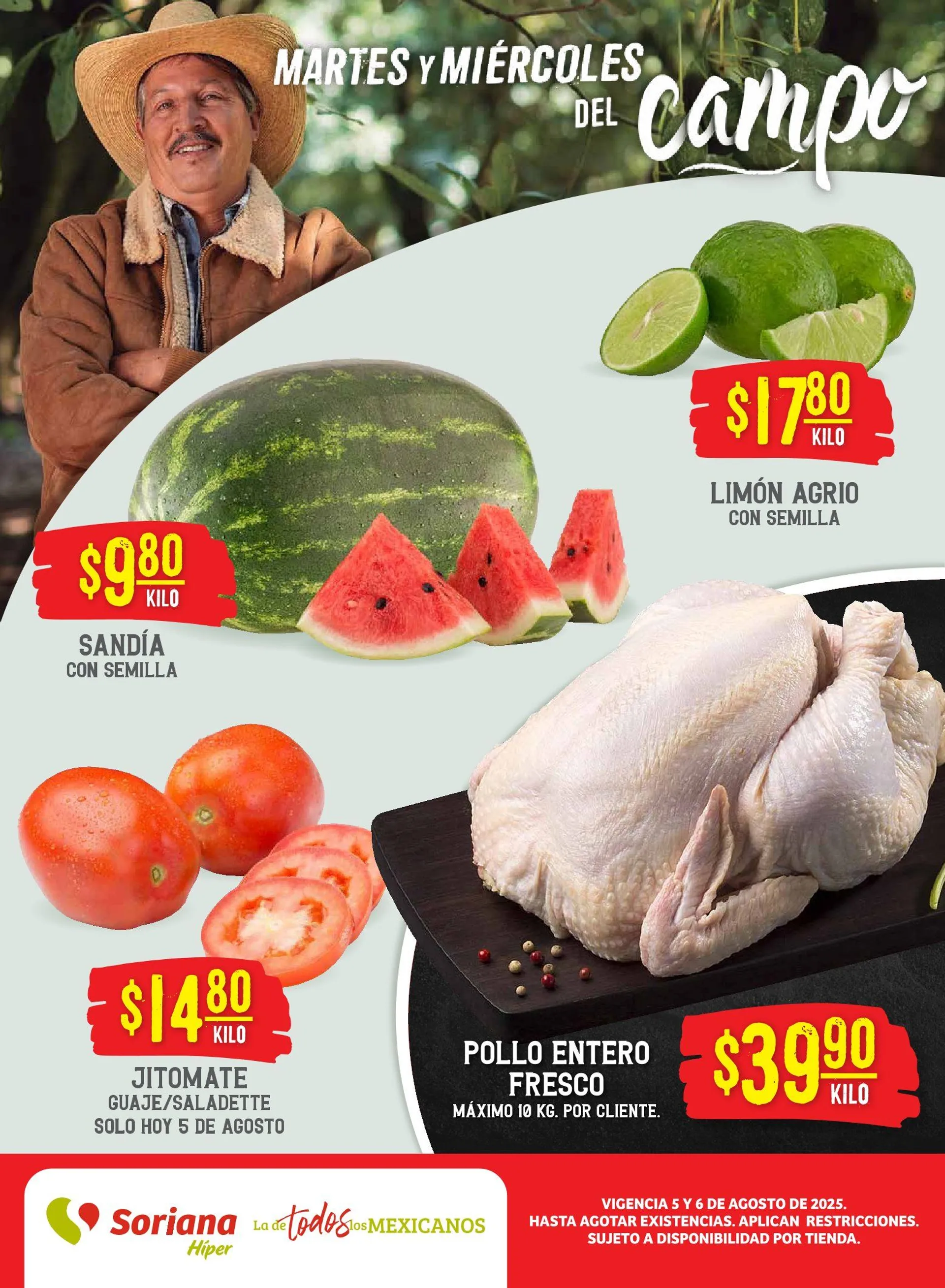 Catálogo de Soriana catálogos y ofertas 5 de agosto al 6 de agosto 2025 - Pagina 