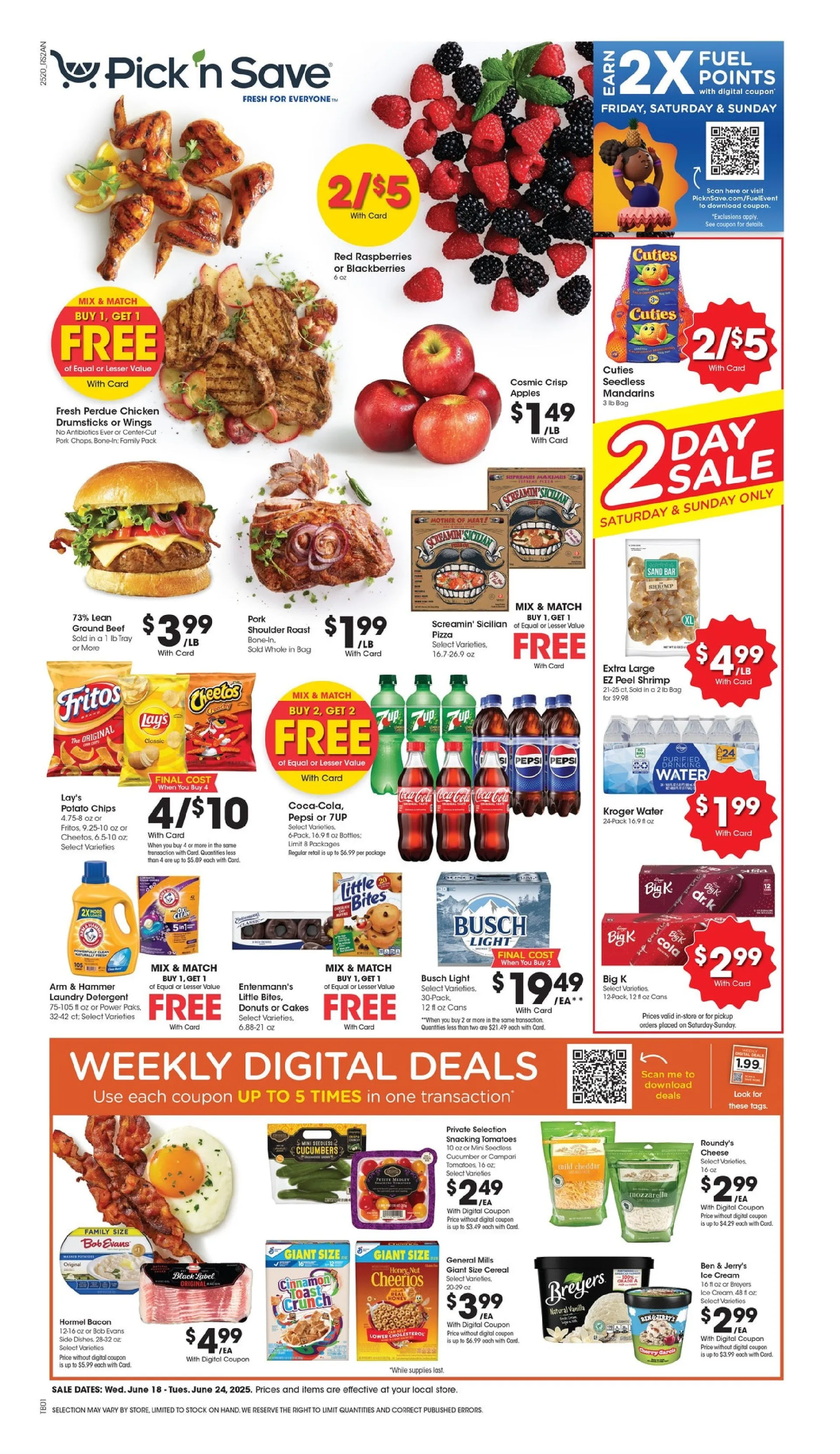 Weekly ad  Pick 'n Save weekly ads from June 18 to June 24 2025 - Page 1