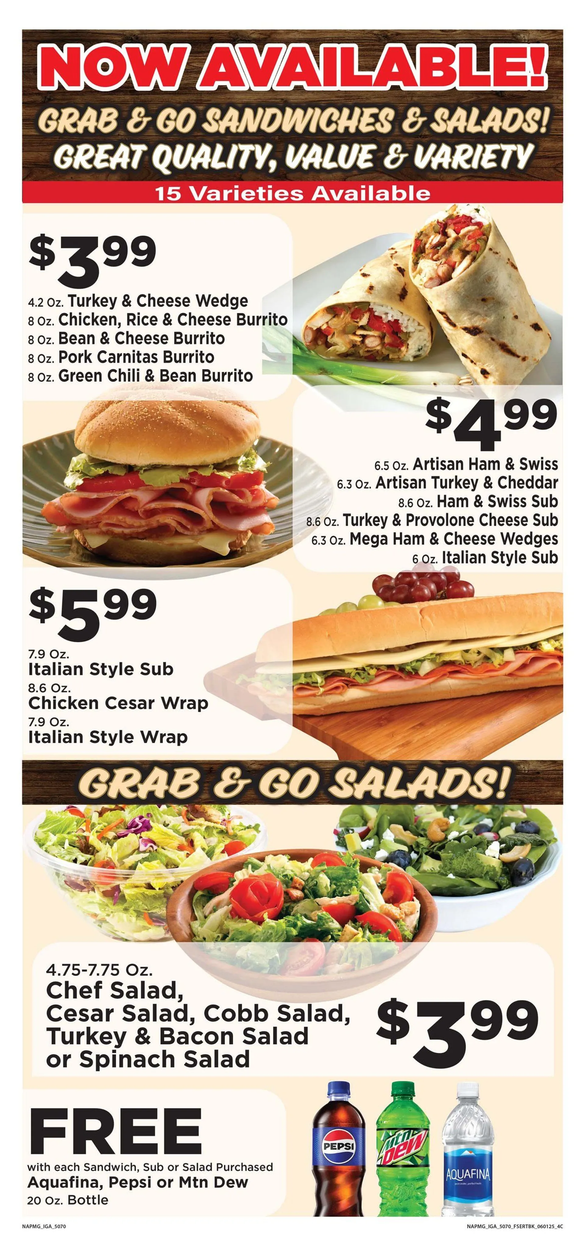 Weekly ad IGA Deals from June 4 to June 8 2025 - Page 1