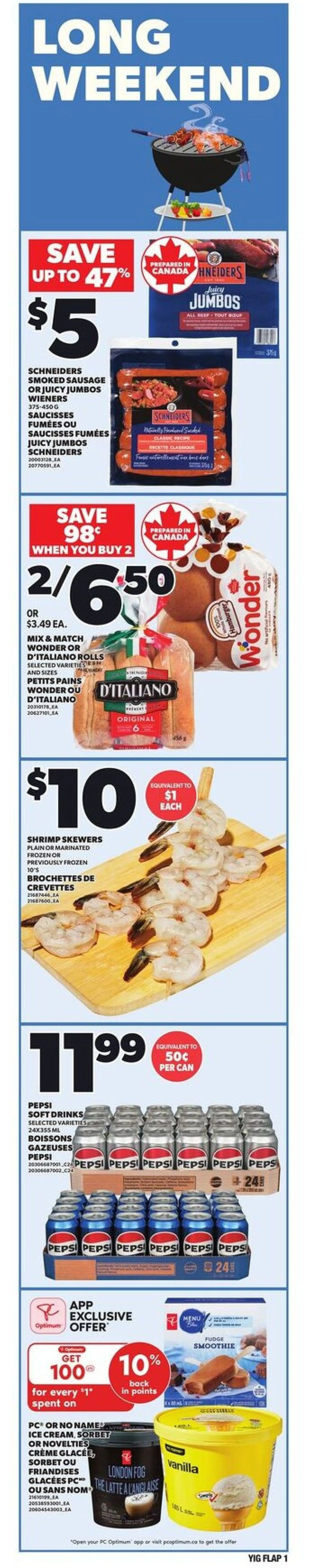 Independent Sales from July 31 to August 6 2025 - flyer page 1