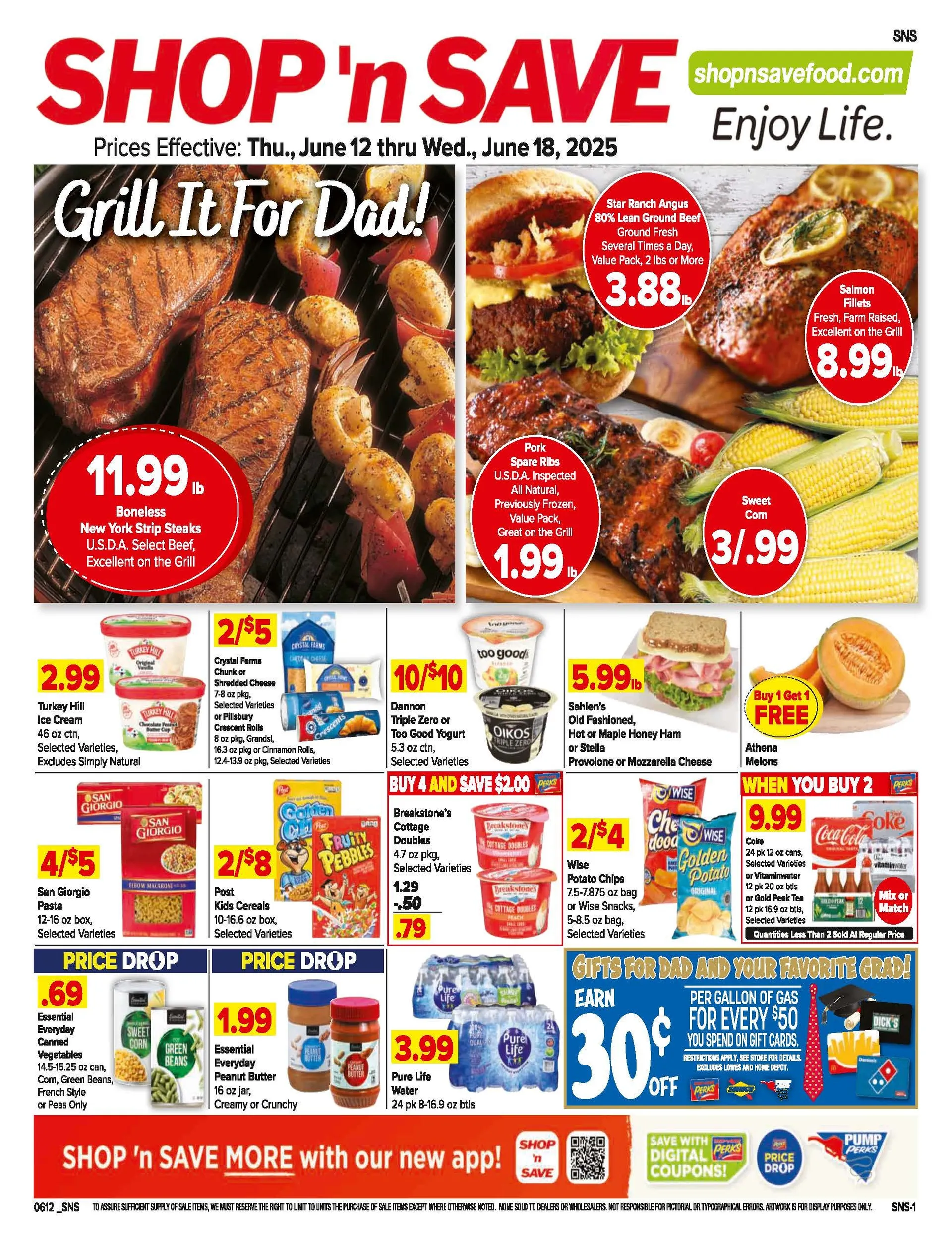 Weekly ad Shop'n Save weekly ads from June 12 to June 18 2025 - Page 1