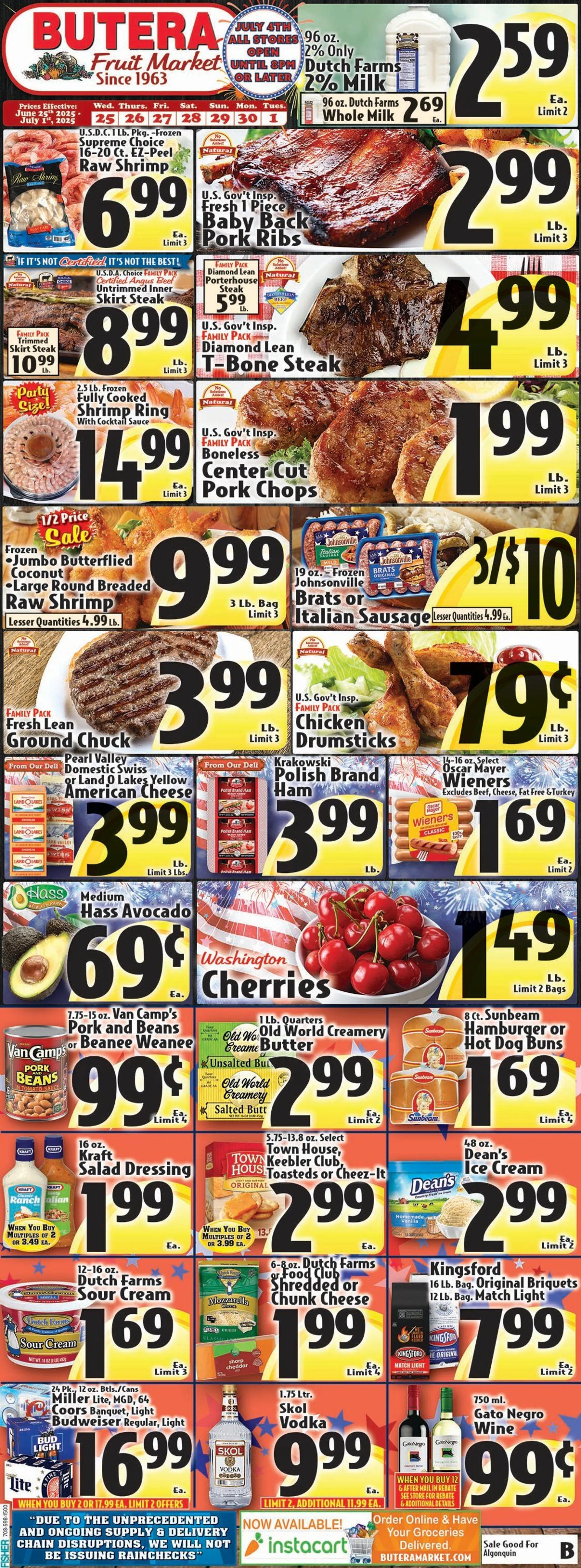 Weekly ad Butera Deals from June 25 to July 1 2025 - Page 1
