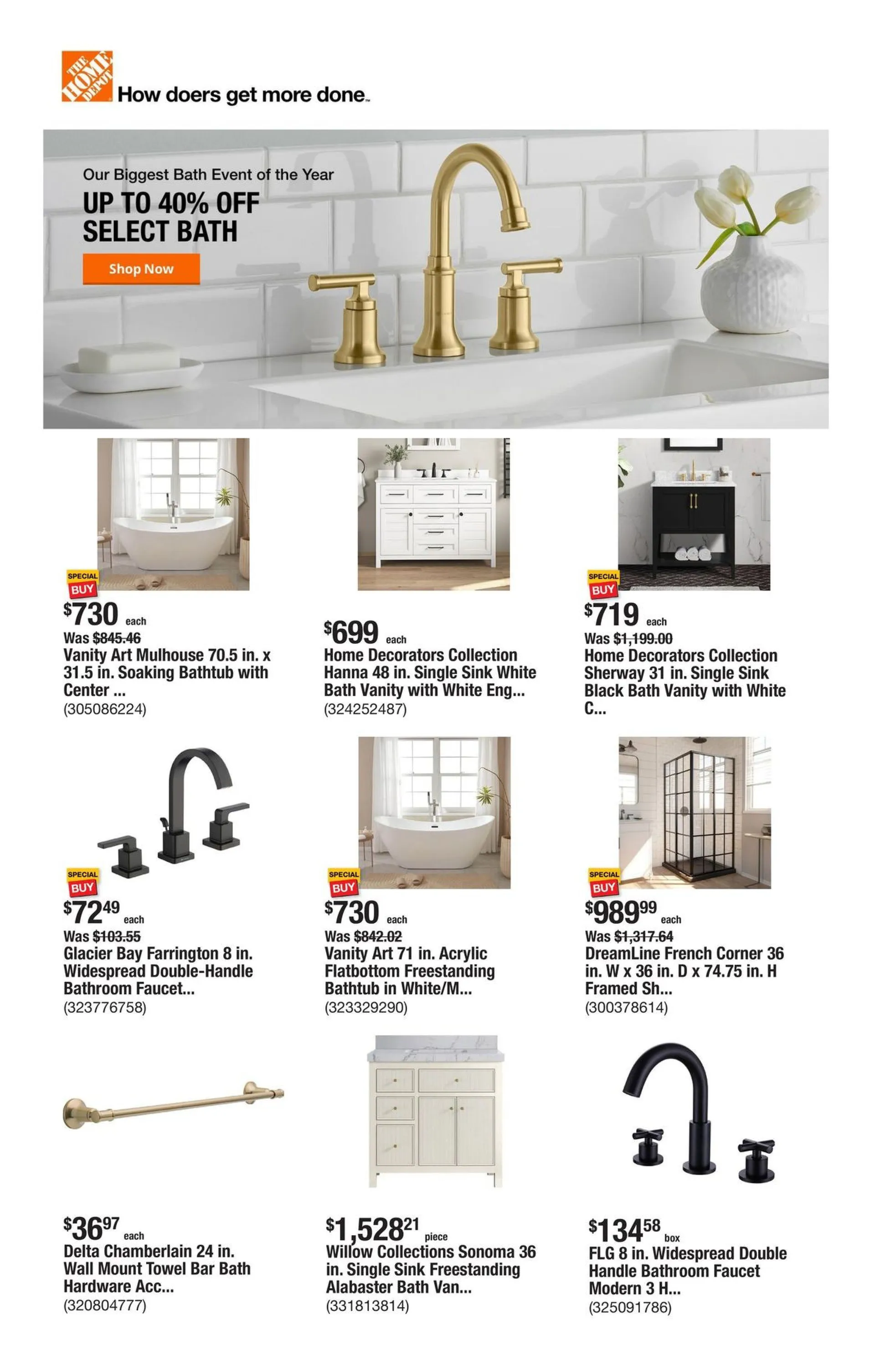 Weekly ad The Home Depot Sales from January 9 to January 16 2025 - Page 