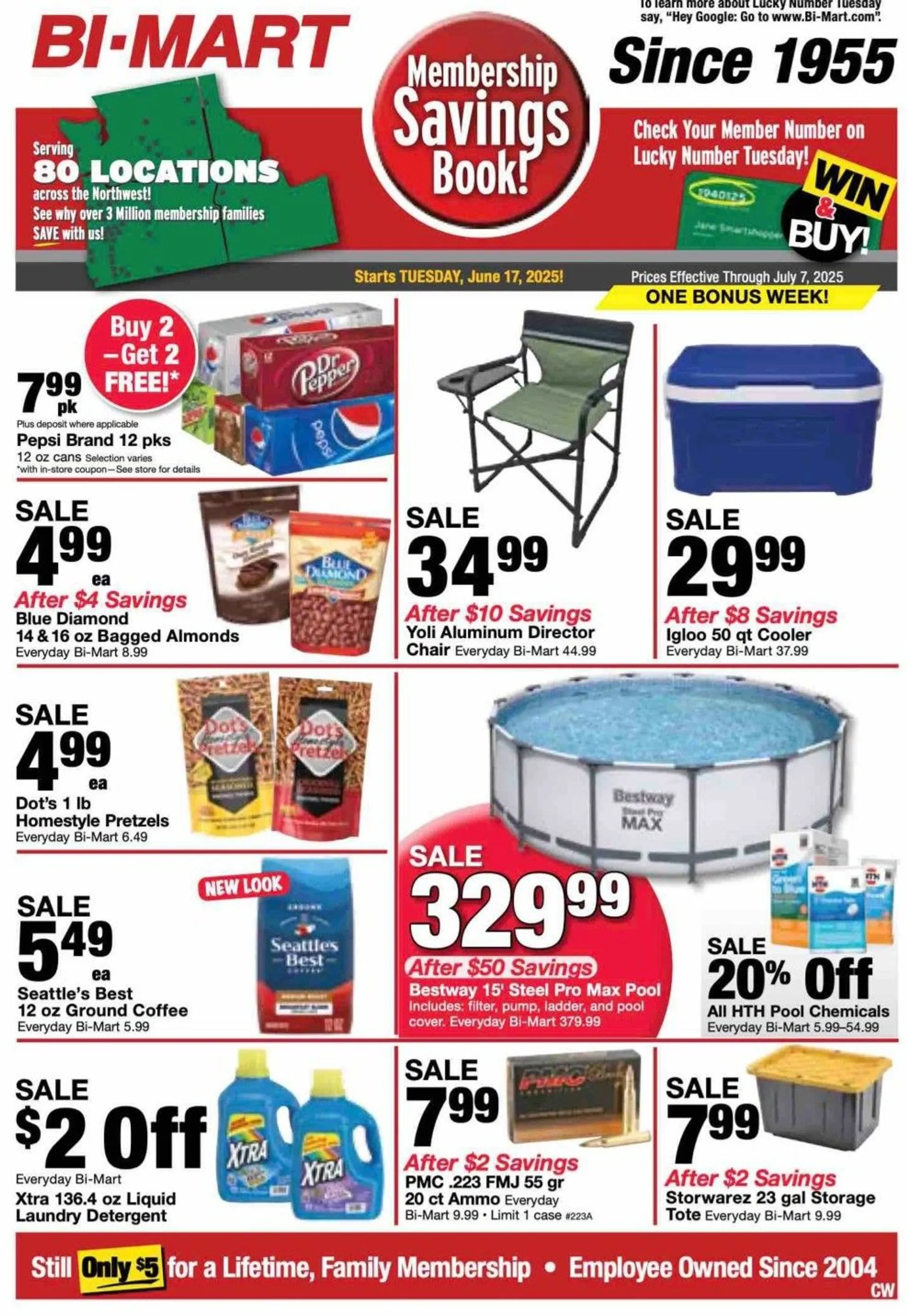Weekly ad Bi-Mart weekly ads from July 6 to July 17 2025 - Page 1