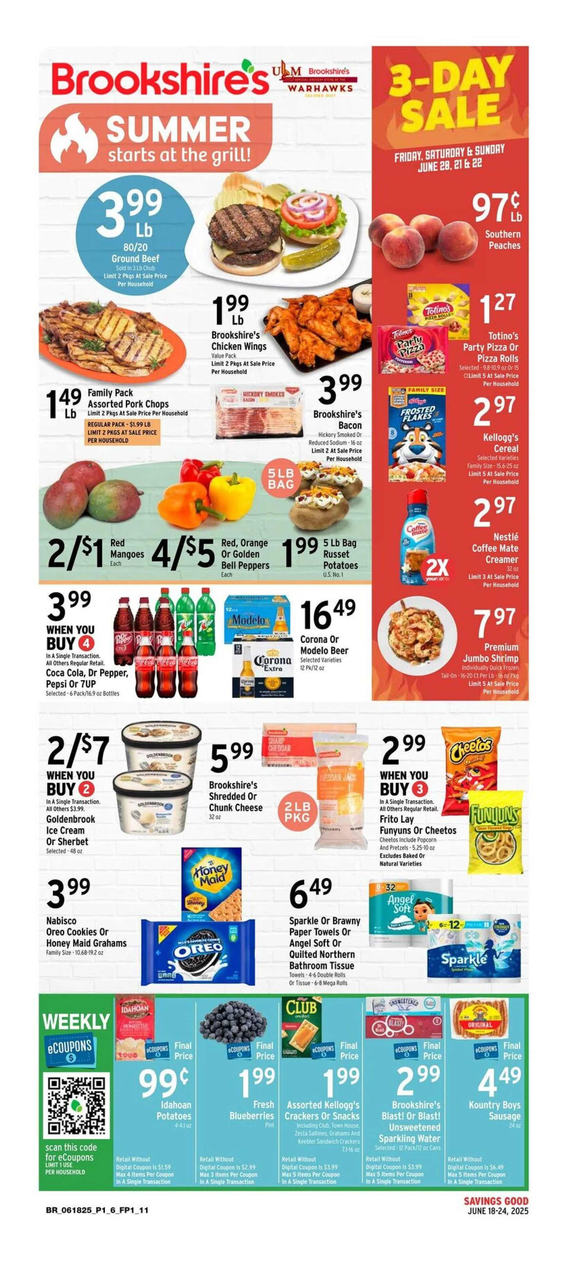Weekly ad Brookshires weekly ads  from June 18 to June 24 2025 - Page 1