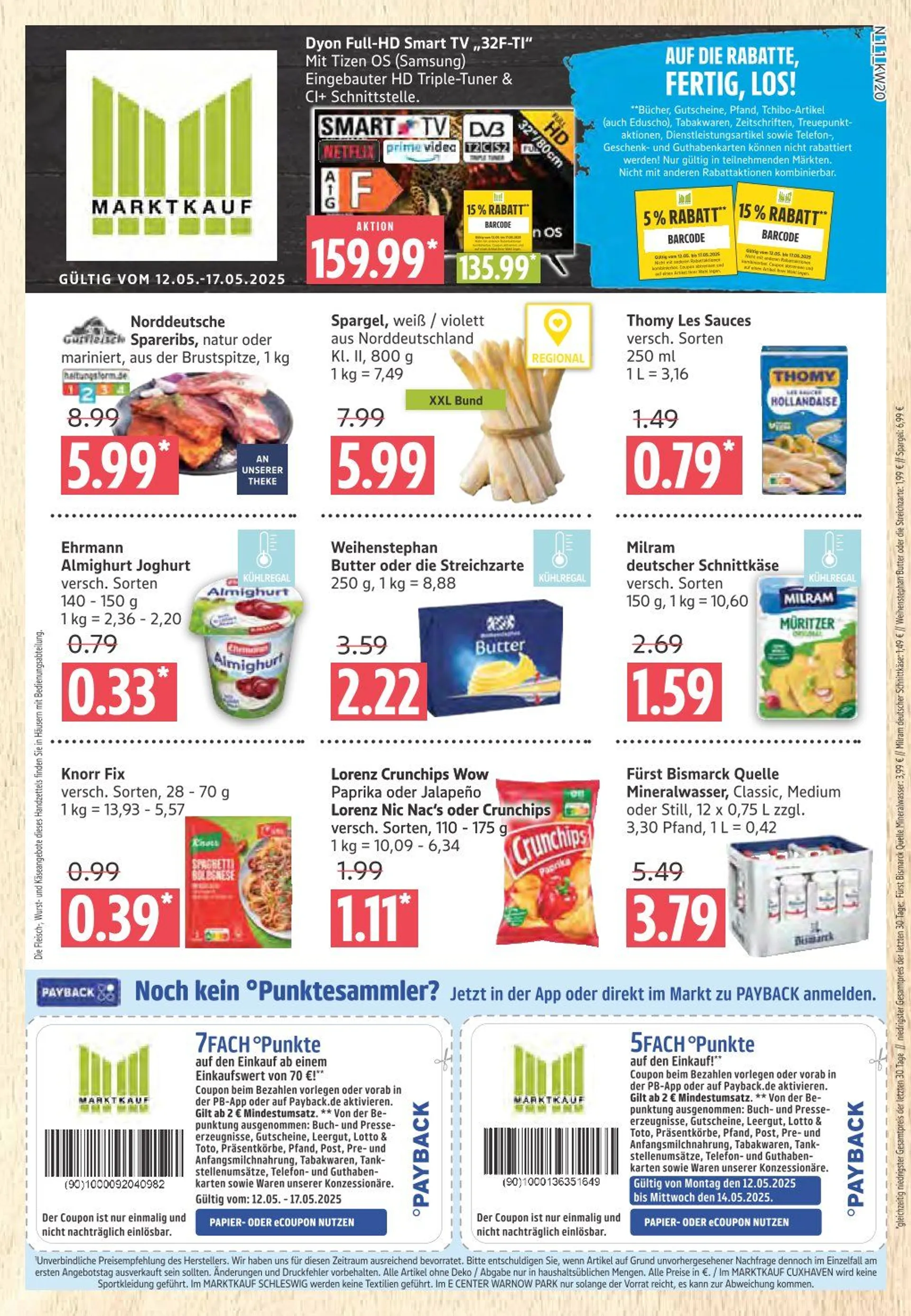 Marktkauf Angebote von 12. Mai bis 17. Mai 2025 - Prospekt seite 