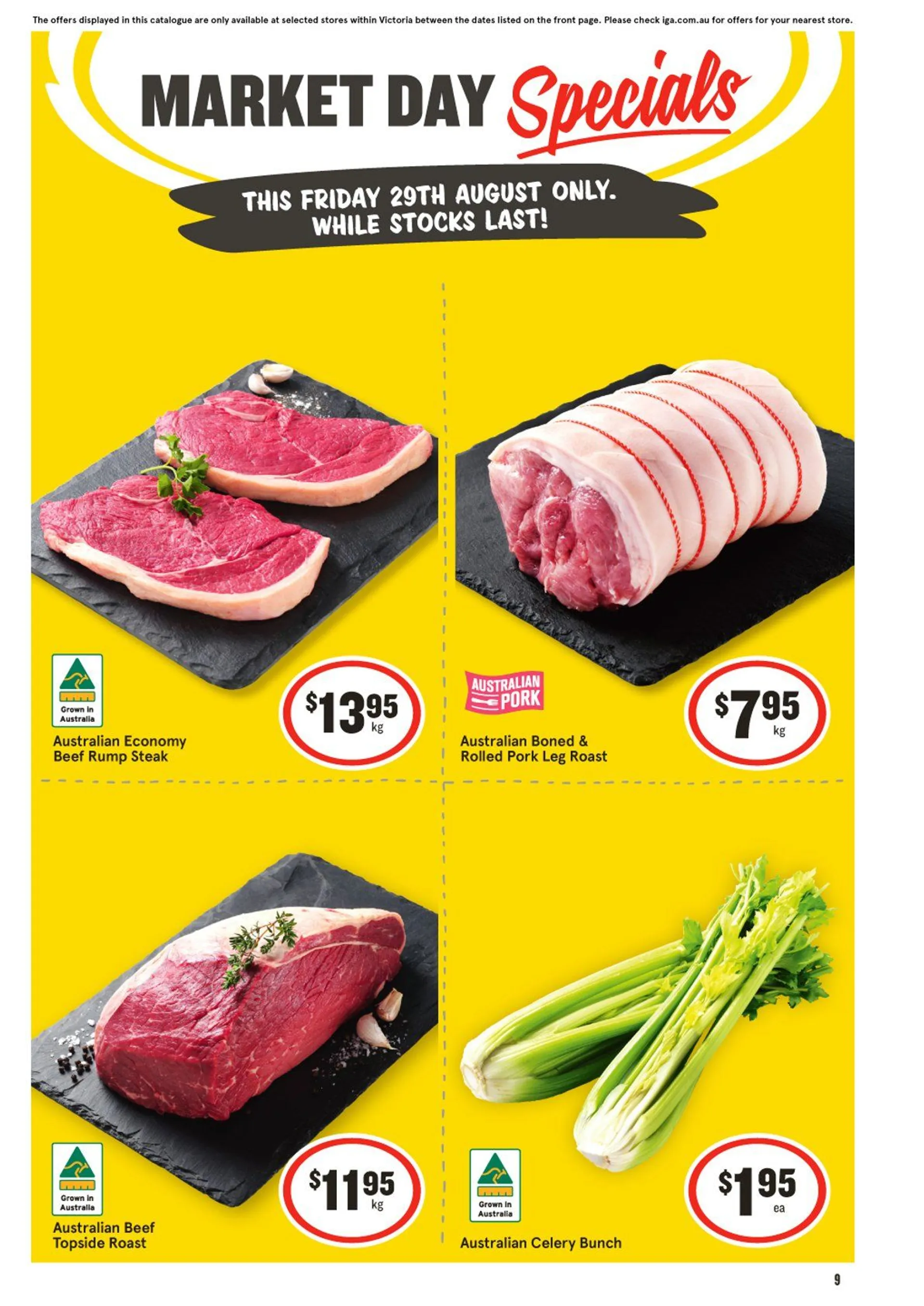 Weekly ad IGA Sales from August 25 to August 30 2025 - Page 1