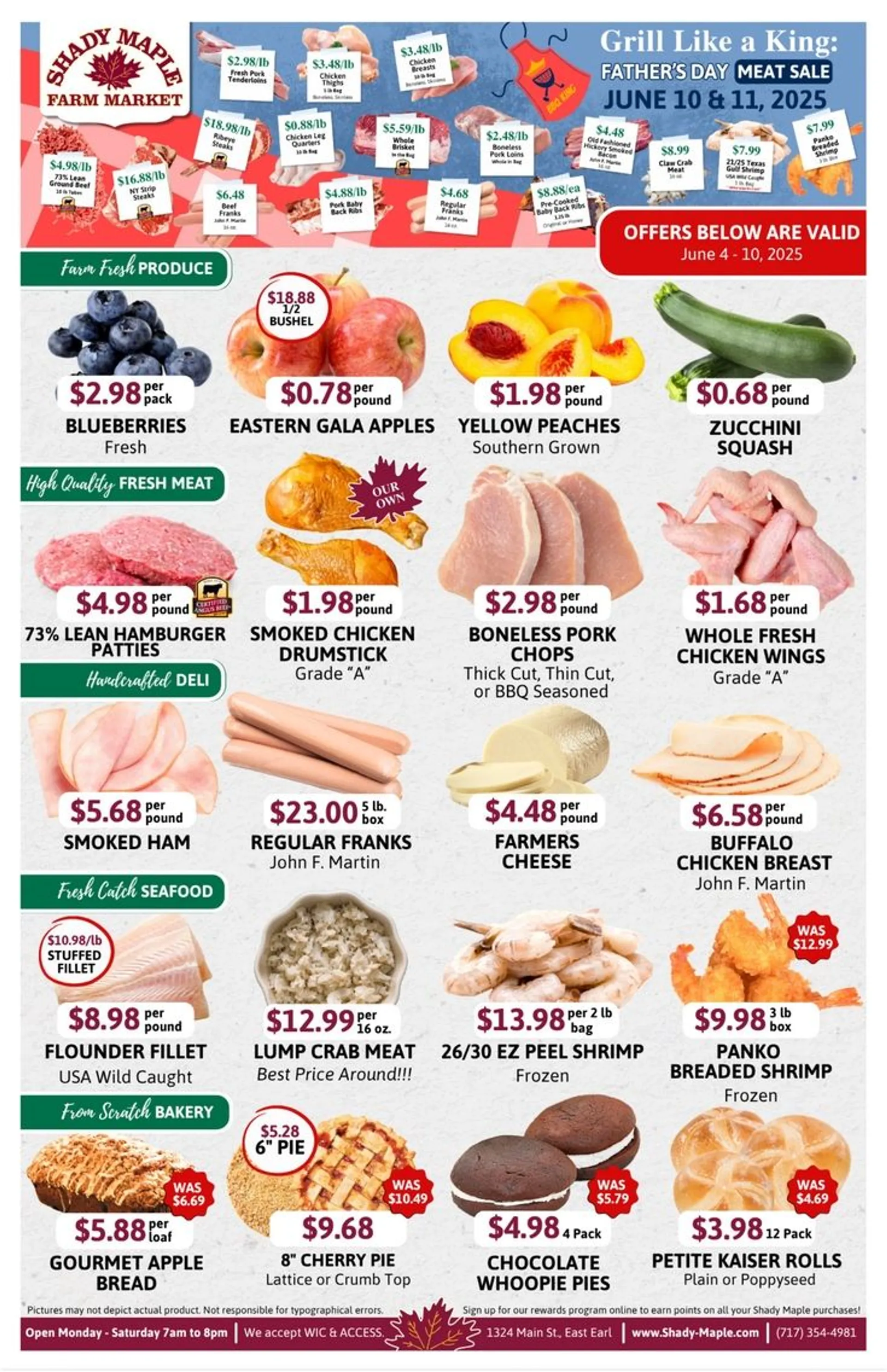 Weekly ad  Shady Maple weekly ads from June 4 to June 10 2025 - Page 1