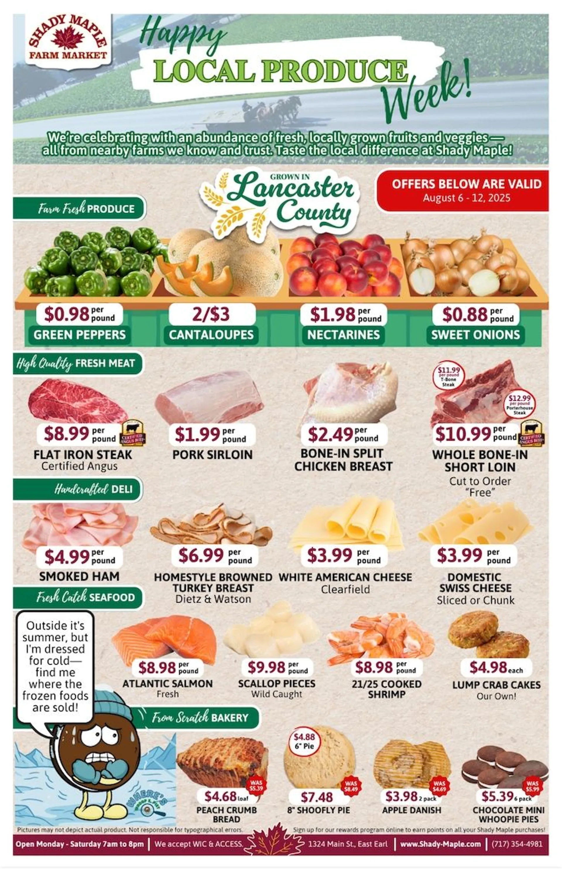 Weekly ad Shady Maple Sales from August 6 to August 12 2025 - Page 1