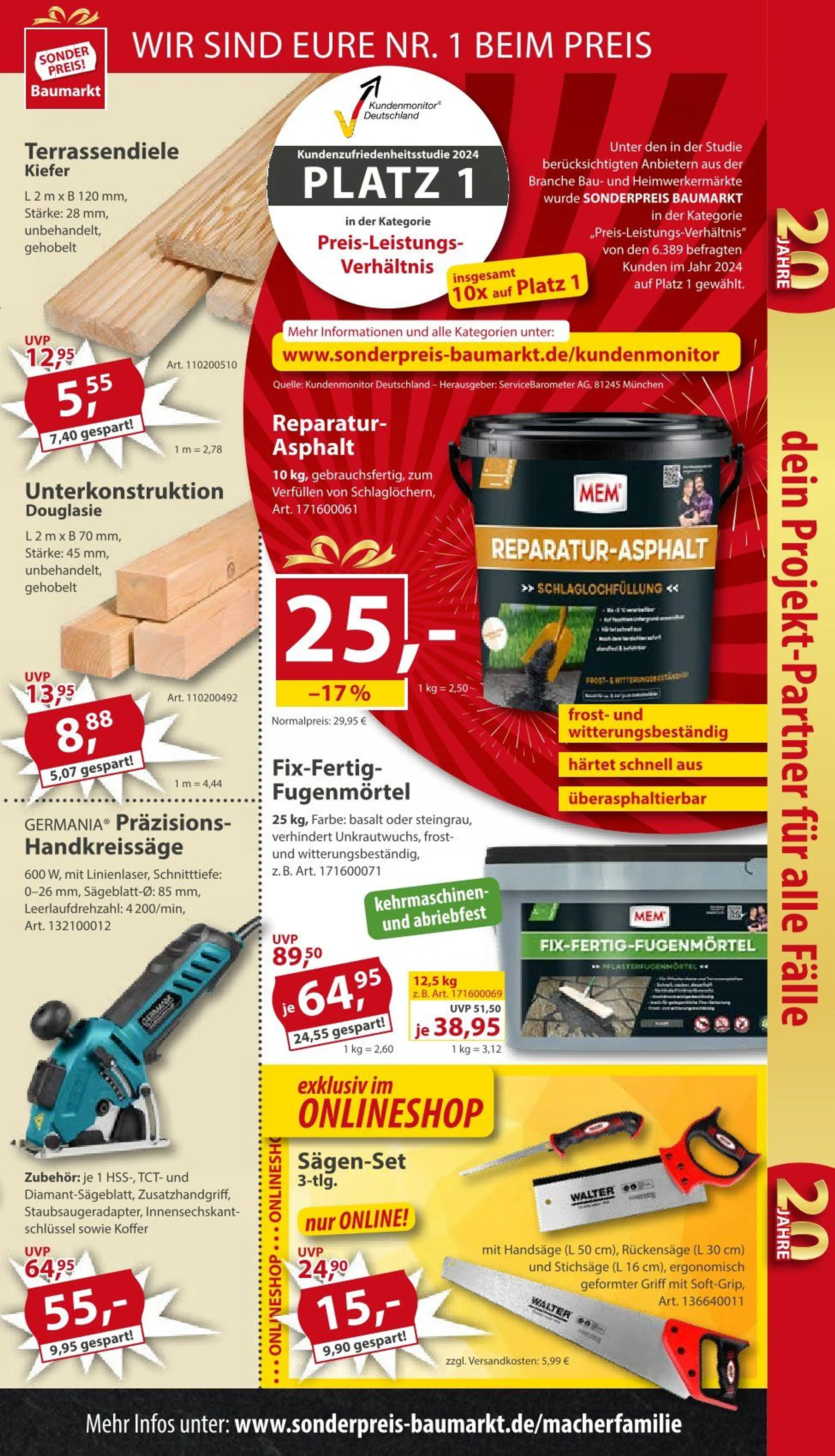 Sonderpreis-Baumarkt Prospekt von 26. April bis 2. Mai 2025 - Prospekt seite 11