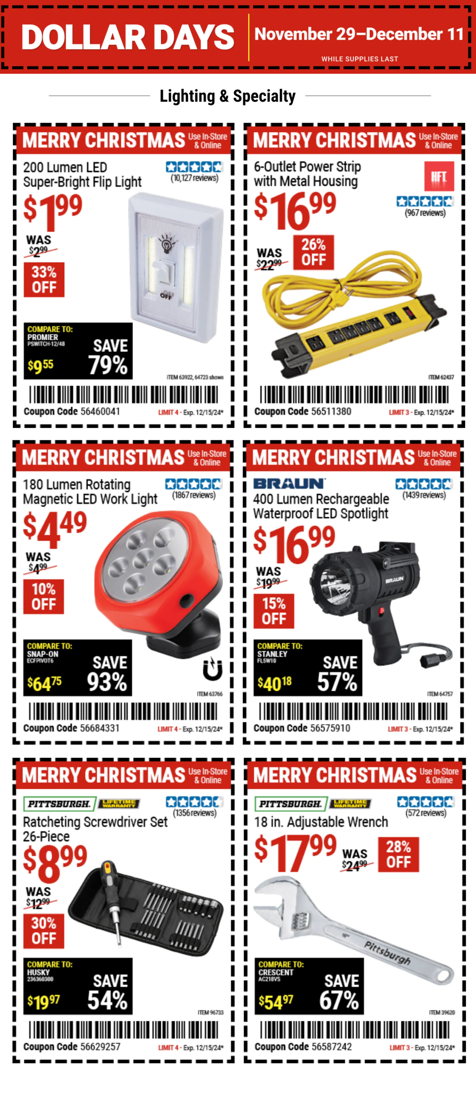 Weekly ad Christmas Coupons from December 9 to December 15 2024 - Page 10