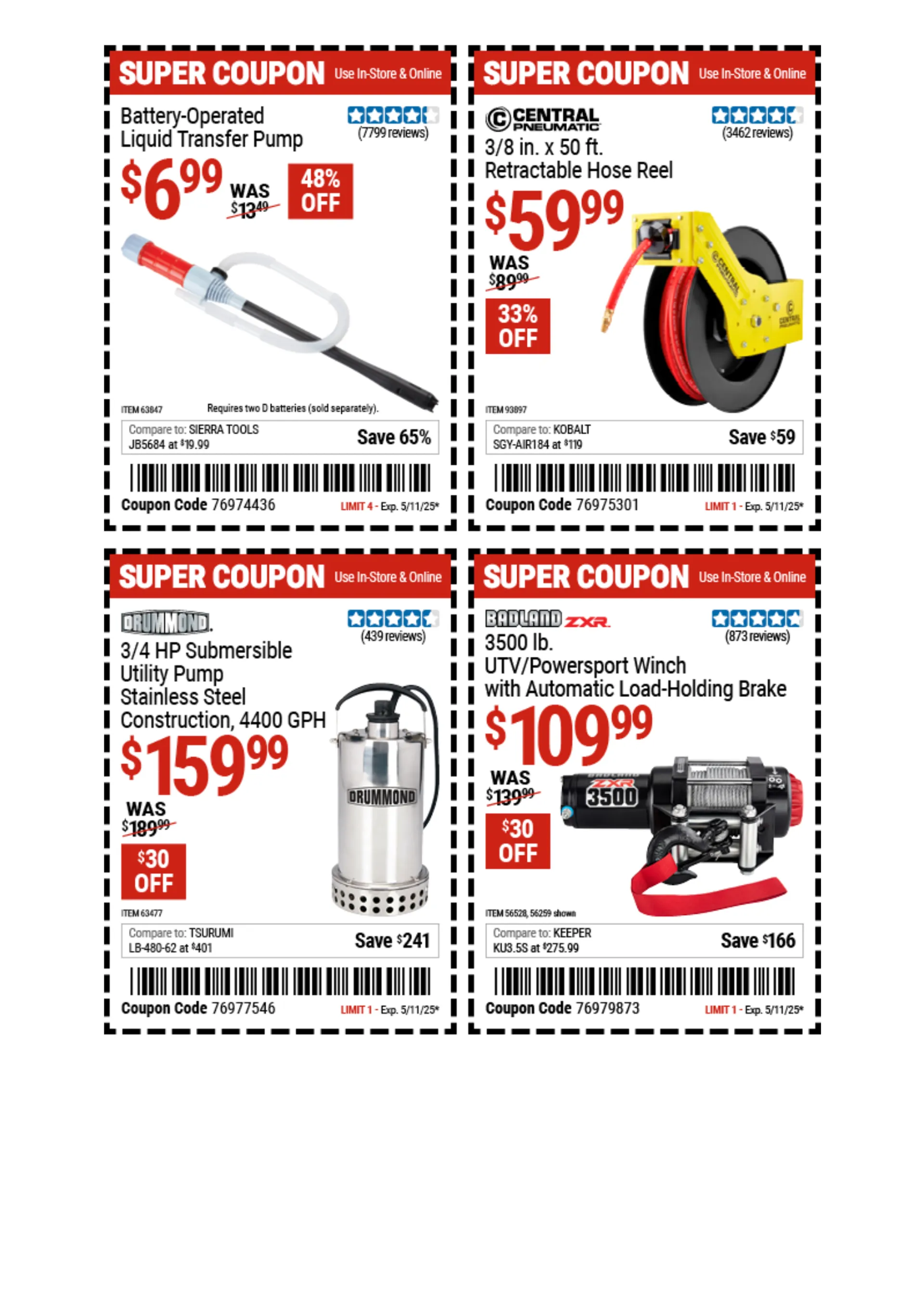 Weekly ad Coupons and Instant Savings  from May 8 to May 22 2025 - Page 10