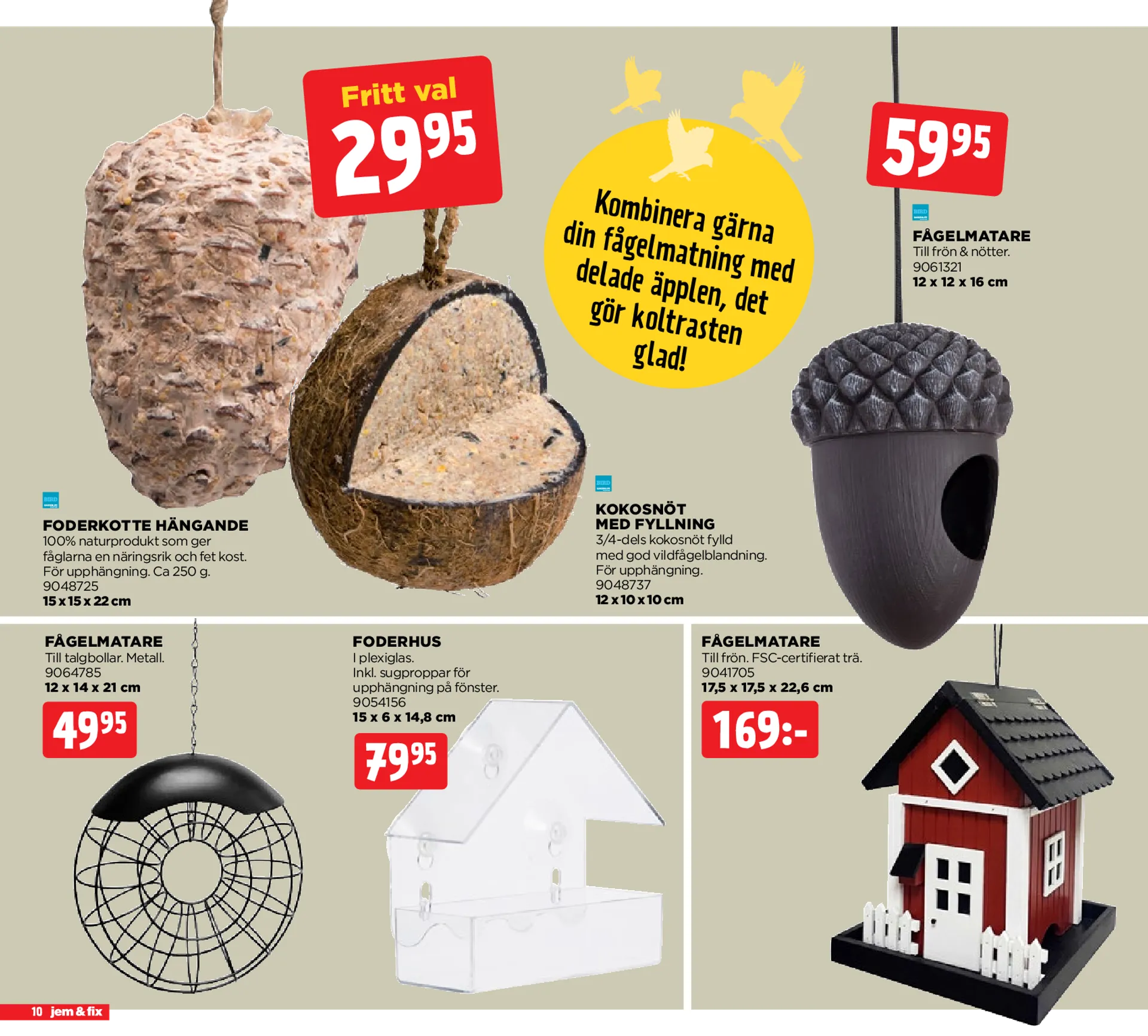 Jem och Fixs specialerbjudanden från 21 oktober till 3 november 2024 - Reklamblad sidor 10