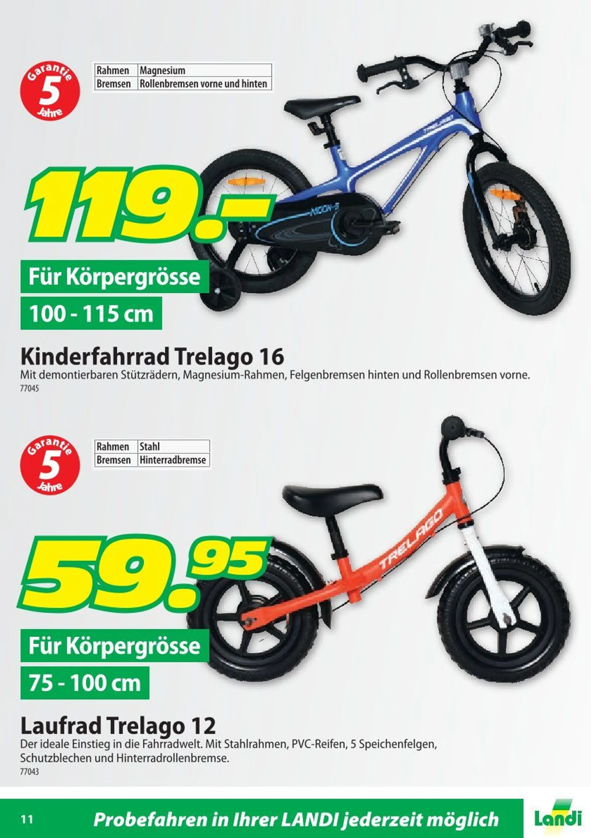 LANDI - Trelago Vengo von 13. Januar bis 31. Dezember 2025 - Prospekt seite  11