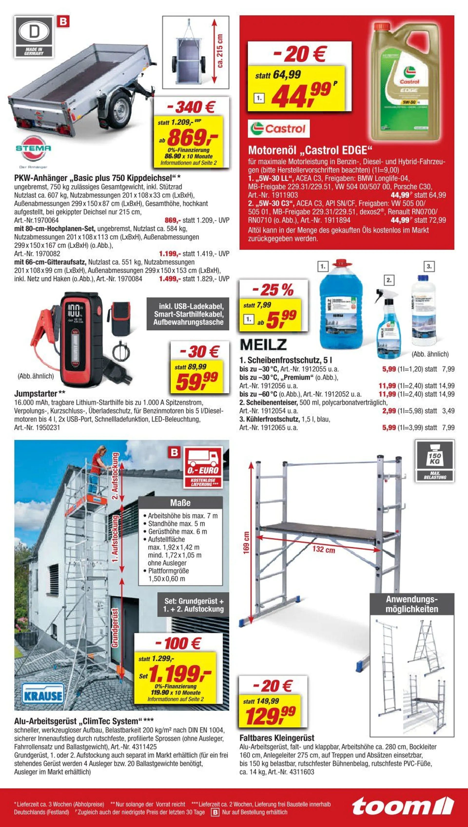 toom Baumarkt Prospekt von 19. Oktober bis 25. Oktober 2024 - Prospekt seite 11