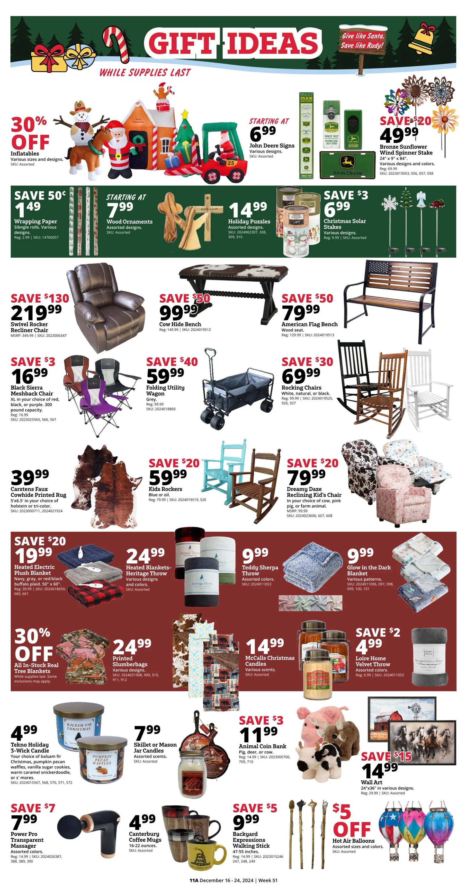 Weekly ad Rural King Deals from December 16 to December 24 2024 - Page 11