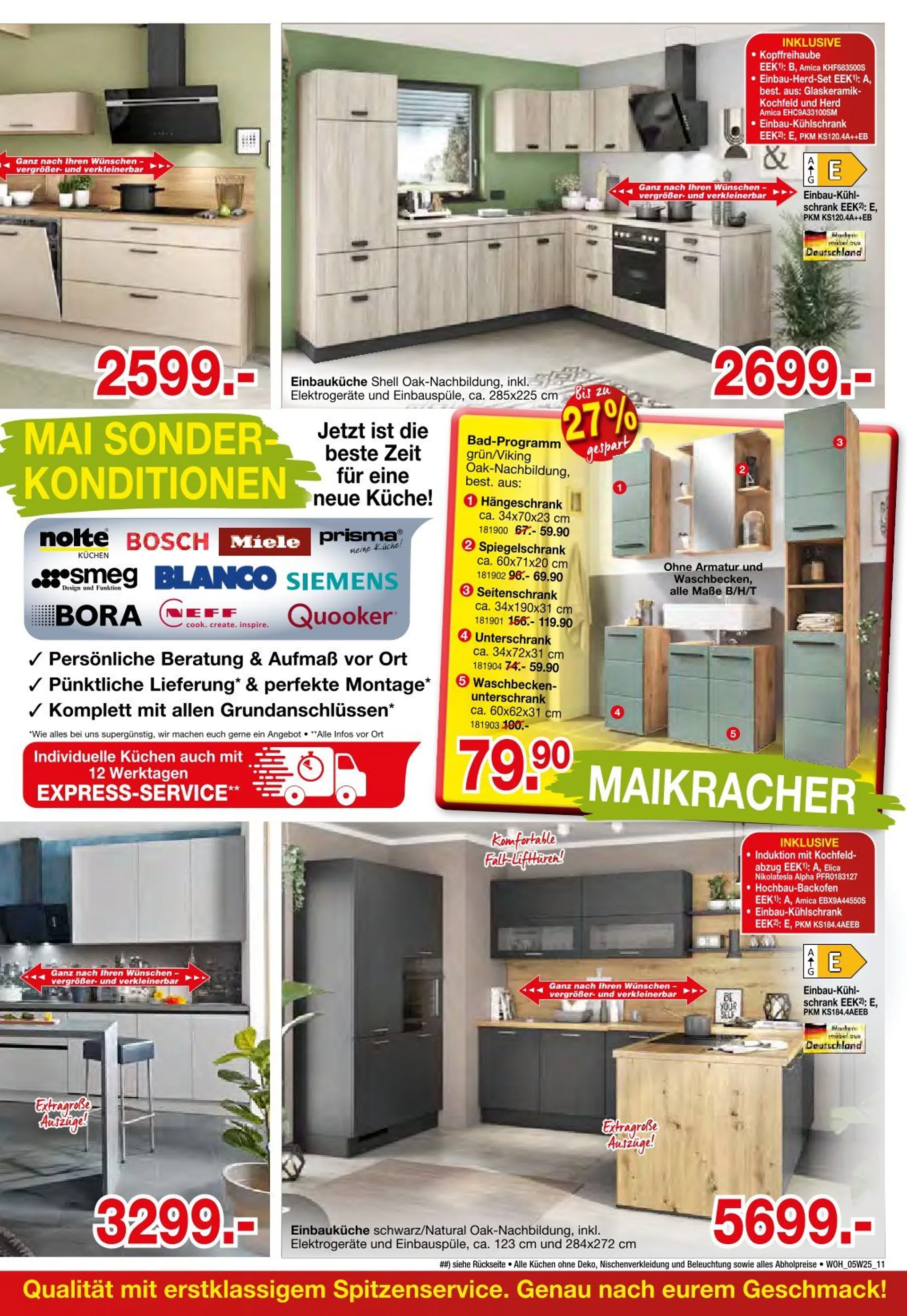 Wohnorama Angebote von 1. Mai bis 23. Mai 2025 - Prospekt seite 11