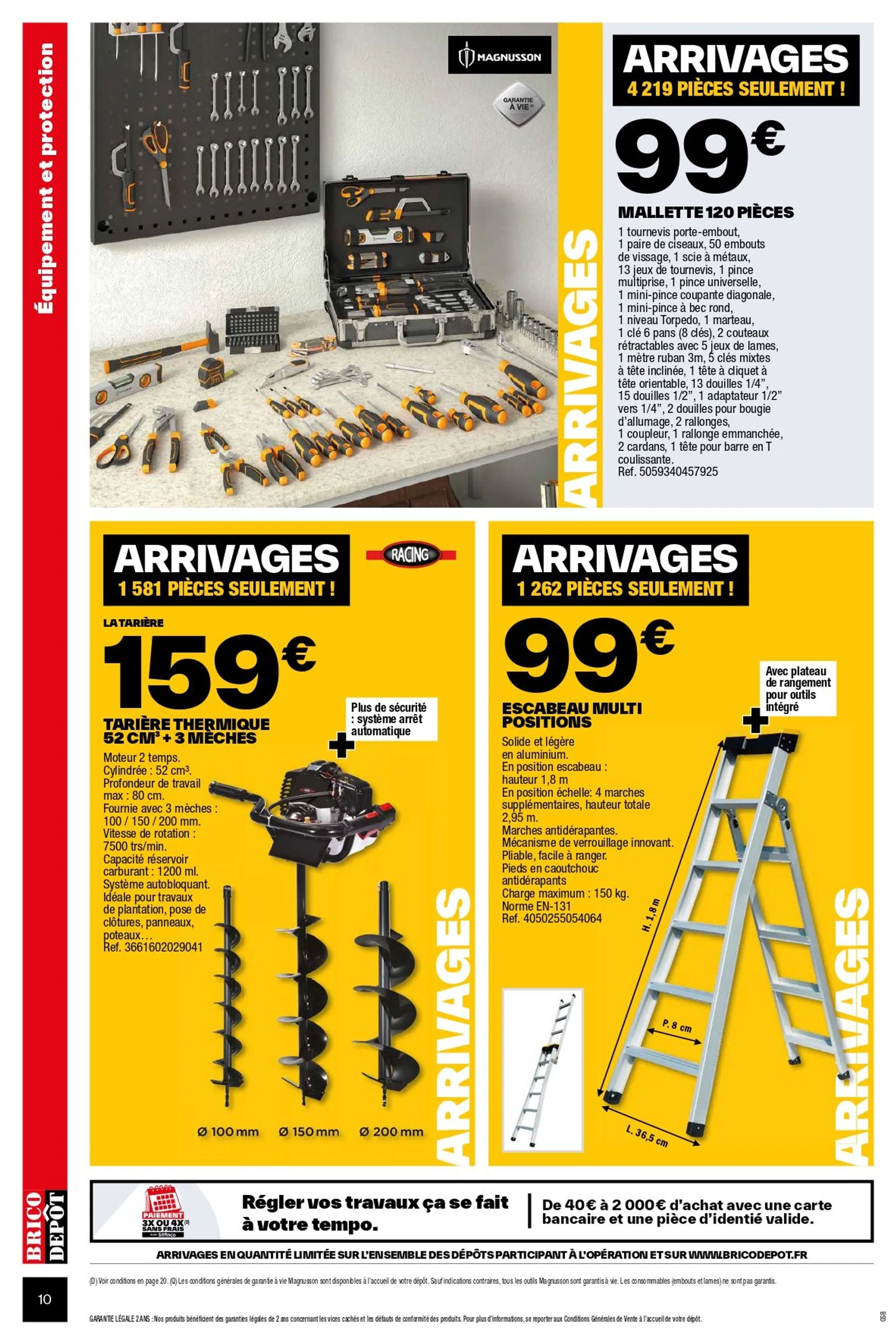 Brico Dépôt Offres de catalogue du 30 août au 12 septembre 2024 - Catalogue page 10