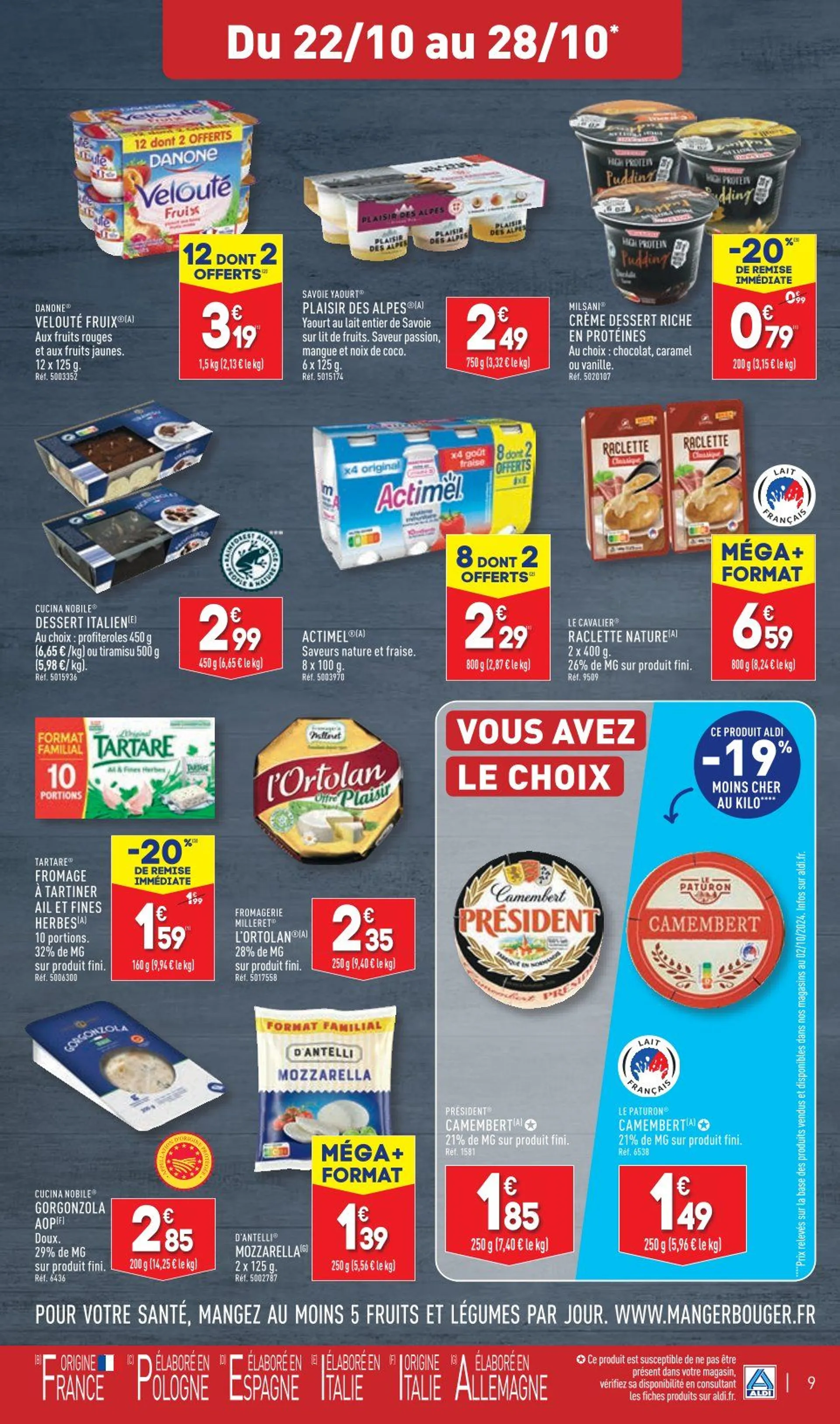 ALDI Brochures Offres du 22 octobre au 28 octobre 2024 - Catalogue page 11