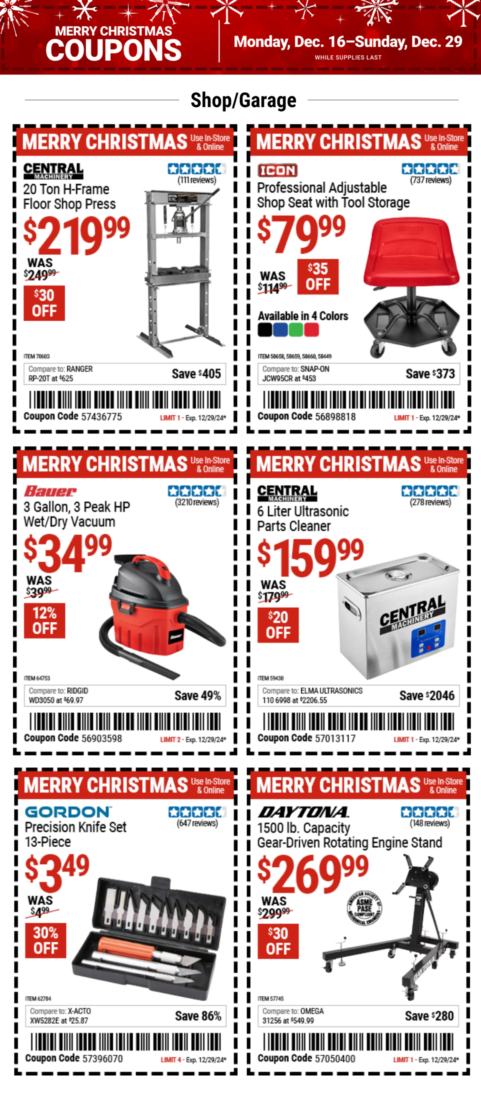 Weekly ad Christmas coupons from December 18 to December 29 2024 - Page 9