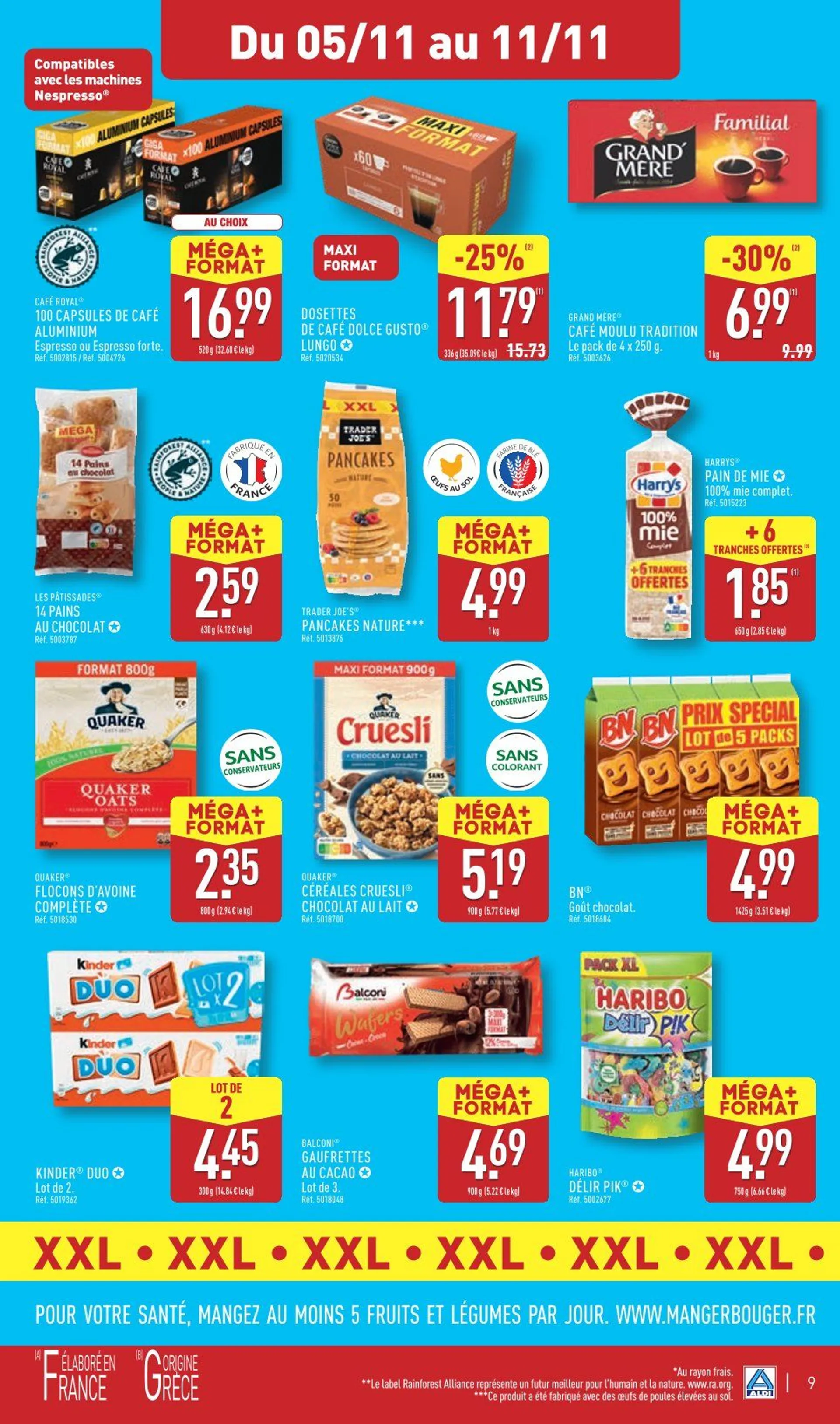 ALDI Brochures Offres du 5 novembre au 11 novembre 2024 - Catalogue page 11