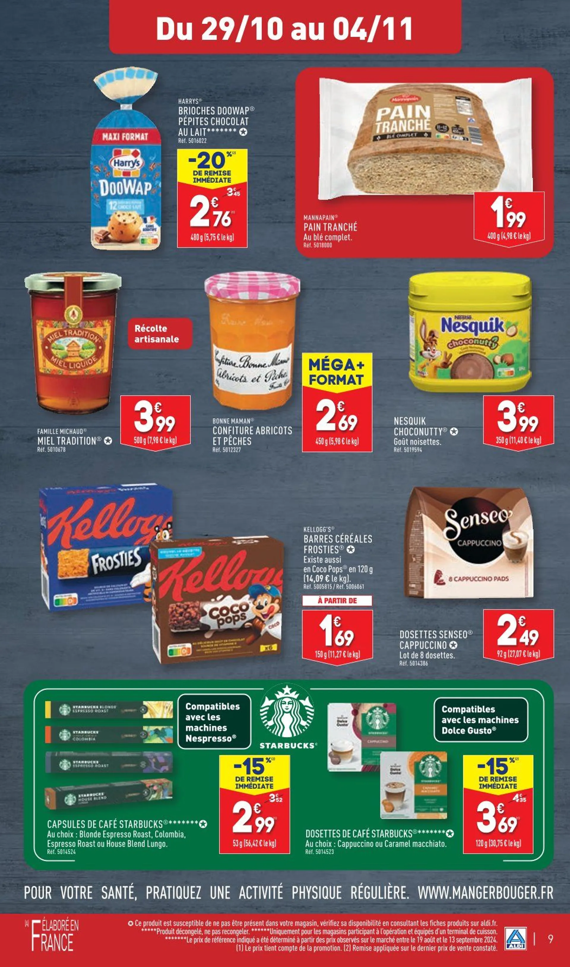 ALDI Brochures Offres du 29 octobre au 4 novembre 2024 - Catalogue page 11